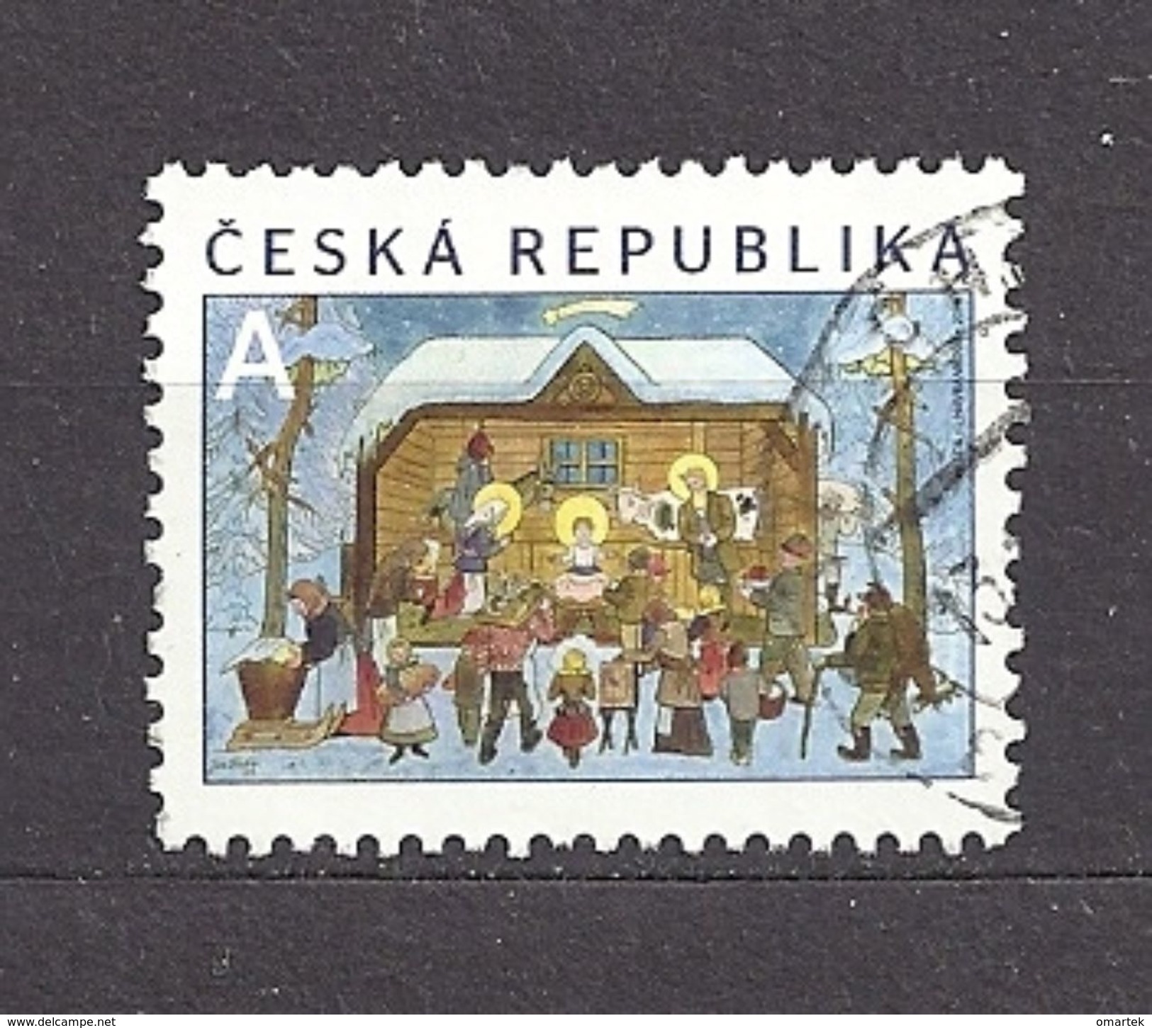 Czech Republic Tschechische Republik 2014 Gest Mi 826 Josef Lada - Christmas, Weihnachten. C.23 - Oblitérés