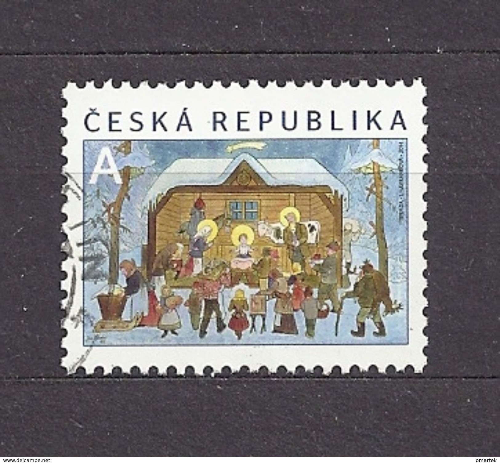 Czech Republic Tschechische Republik 2014 ⊙ Mi 826 Josef Lada - Christmas, Weihnachten. C.27 - Oblitérés