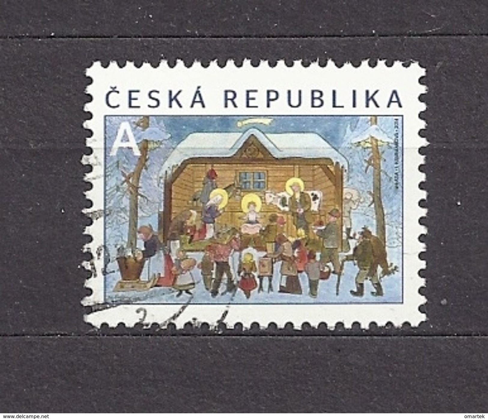 Czech Republic Tschechische Republik 2014 ⊙ Mi 826 Josef Lada - Christmas, Weihnachten. C.28 - Oblitérés