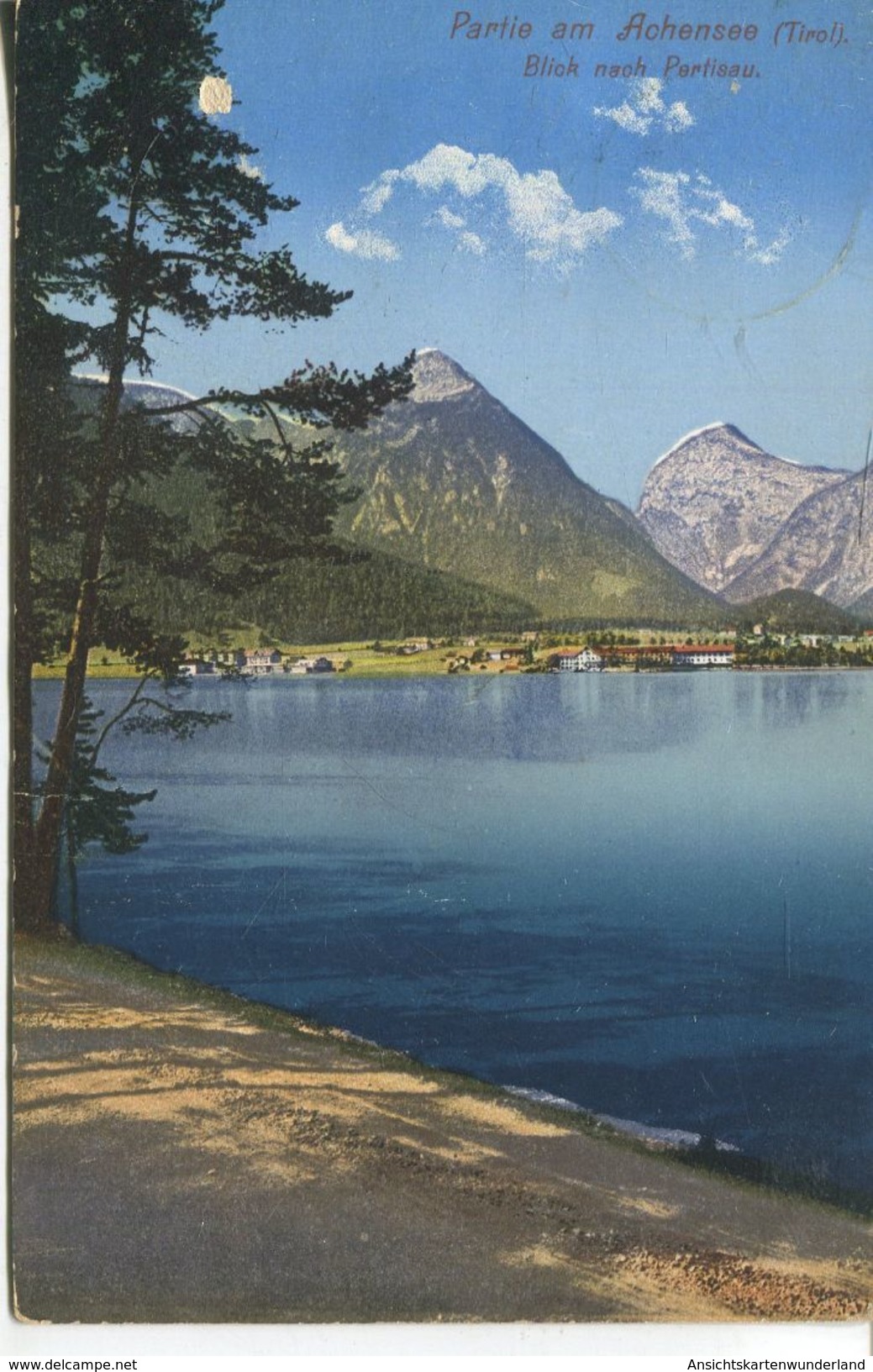 Partie Am Achensee - Blick Nach Pertisau 1912 (002948) - Pertisau