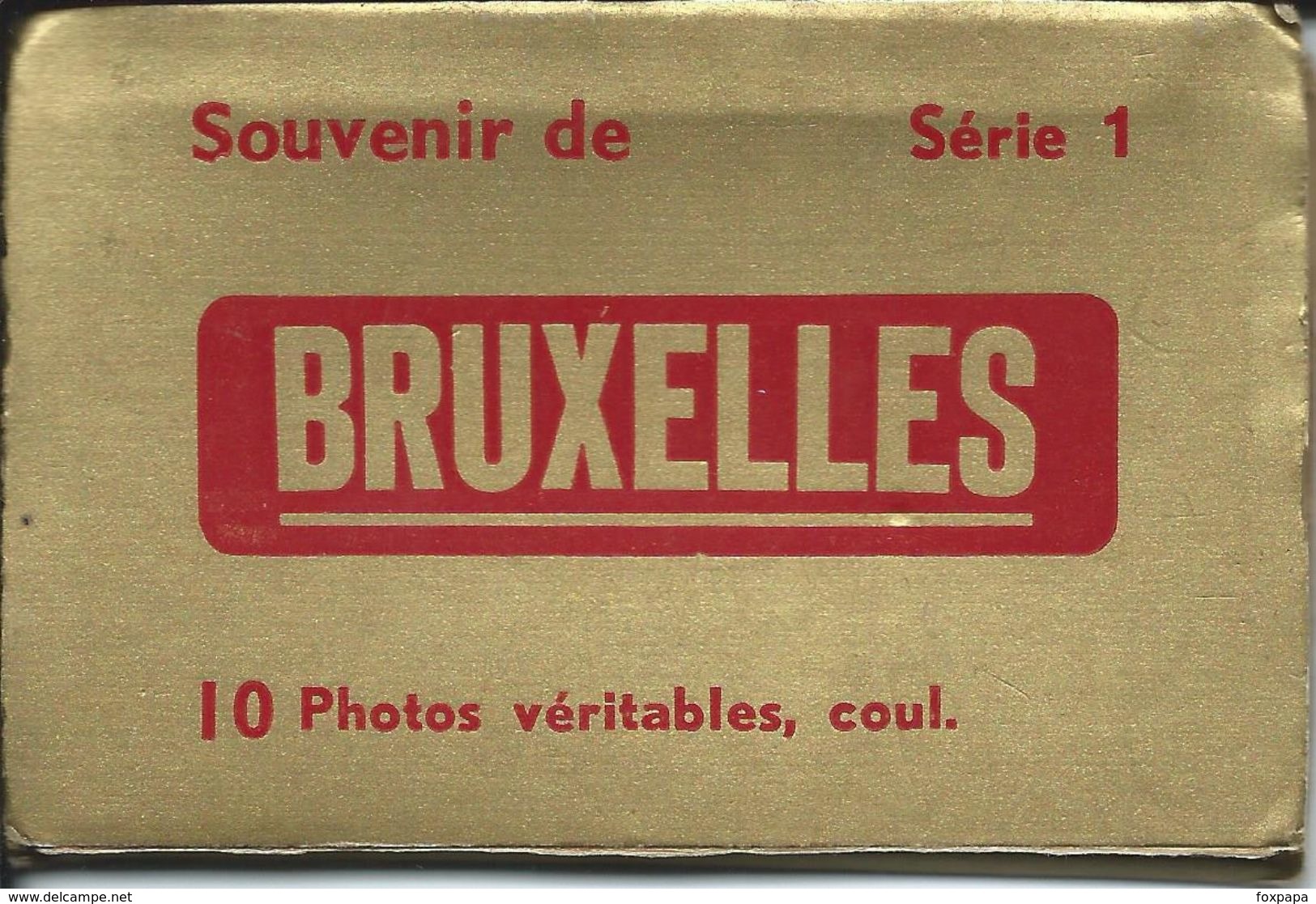BRUXELLES 10 Photos Véritable - Altri & Non Classificati