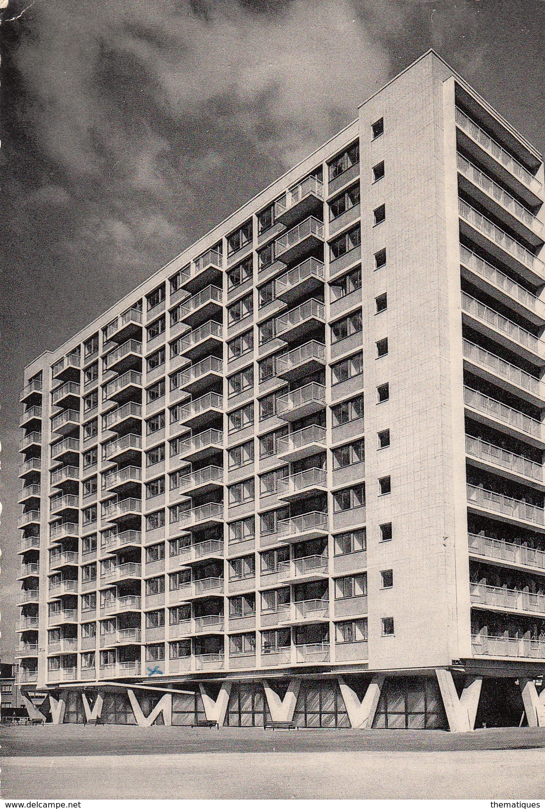 Thématiques Belgique Liege Hôtel A Identifier Photo Niffle 4 Rue Du Vertbois Cachet Exposition 1958 - Lüttich