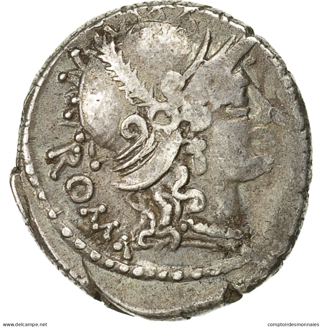 Monnaie, Carisia, Denier, 46 BC, Rome, TTB, Argent, Crawford:464/3b - República (-280 / -27)