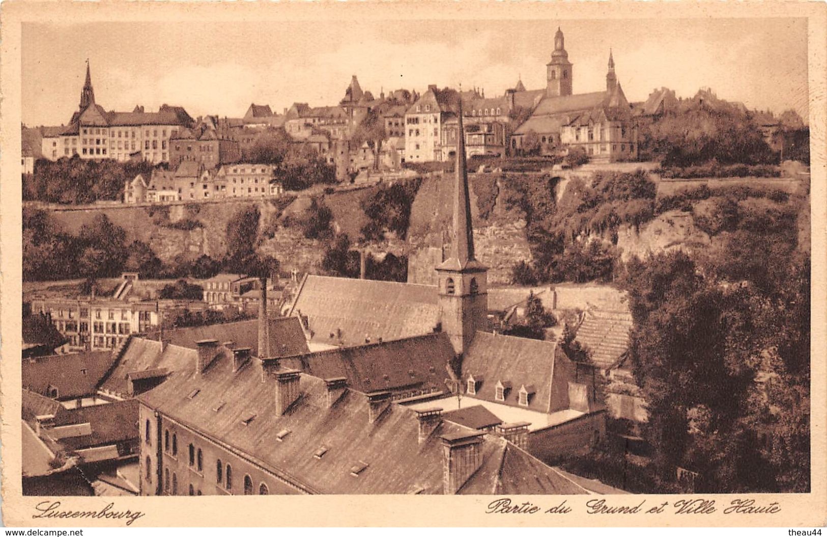 ¤¤  -  LUXEMBOURG   -  Partie Du Grund Et Ville Haute    -  ¤¤ - Lussemburgo - Città