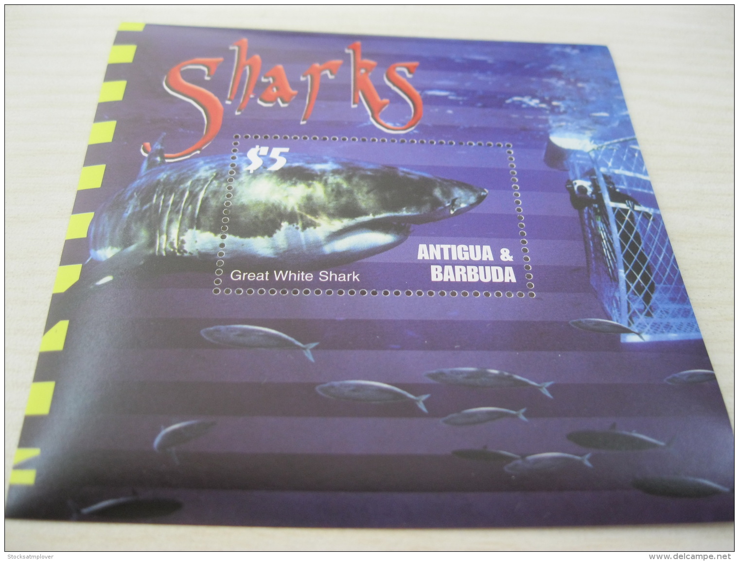 Antigua And Barbuda Marine Life  Fish Sharks - Antigua Et Barbuda (1981-...)