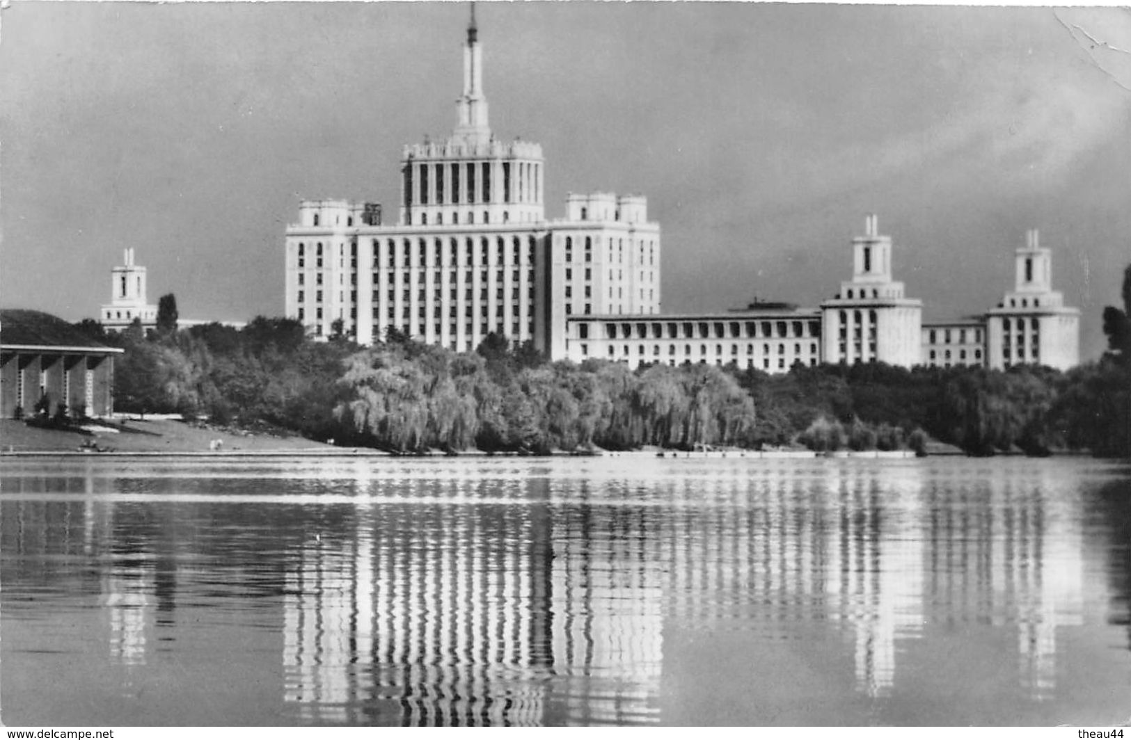 ¤¤  -  ROUMANIE   -  BUCURESTI  -  Lacul Herastrau Si Casa Scïnteii   -  ¤¤ - Roumanie