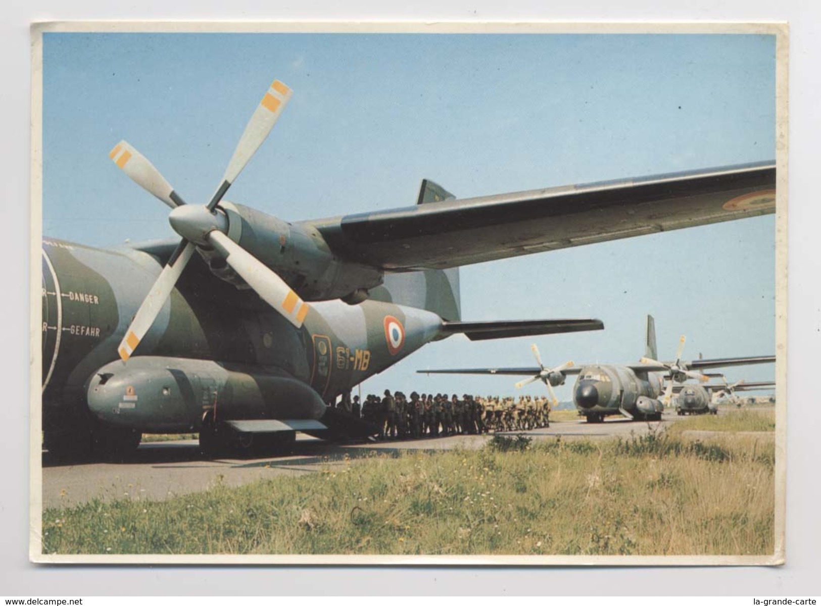 Avion Militaire - TRANSVAL C 160 - Embarquement Des Soldats - Animée - 1946-....: Era Moderna