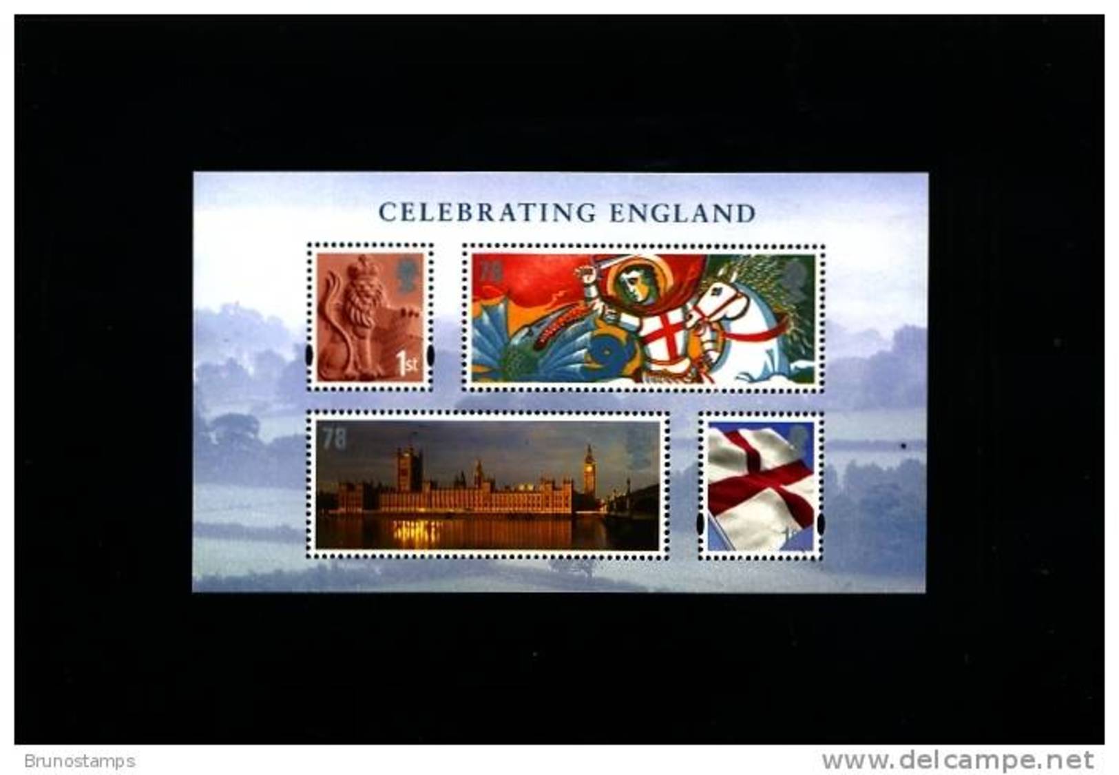 GREAT BRITAIN - 2007  CELEBRATING ENGLAND  MS MINT NH - Blocchi & Foglietti