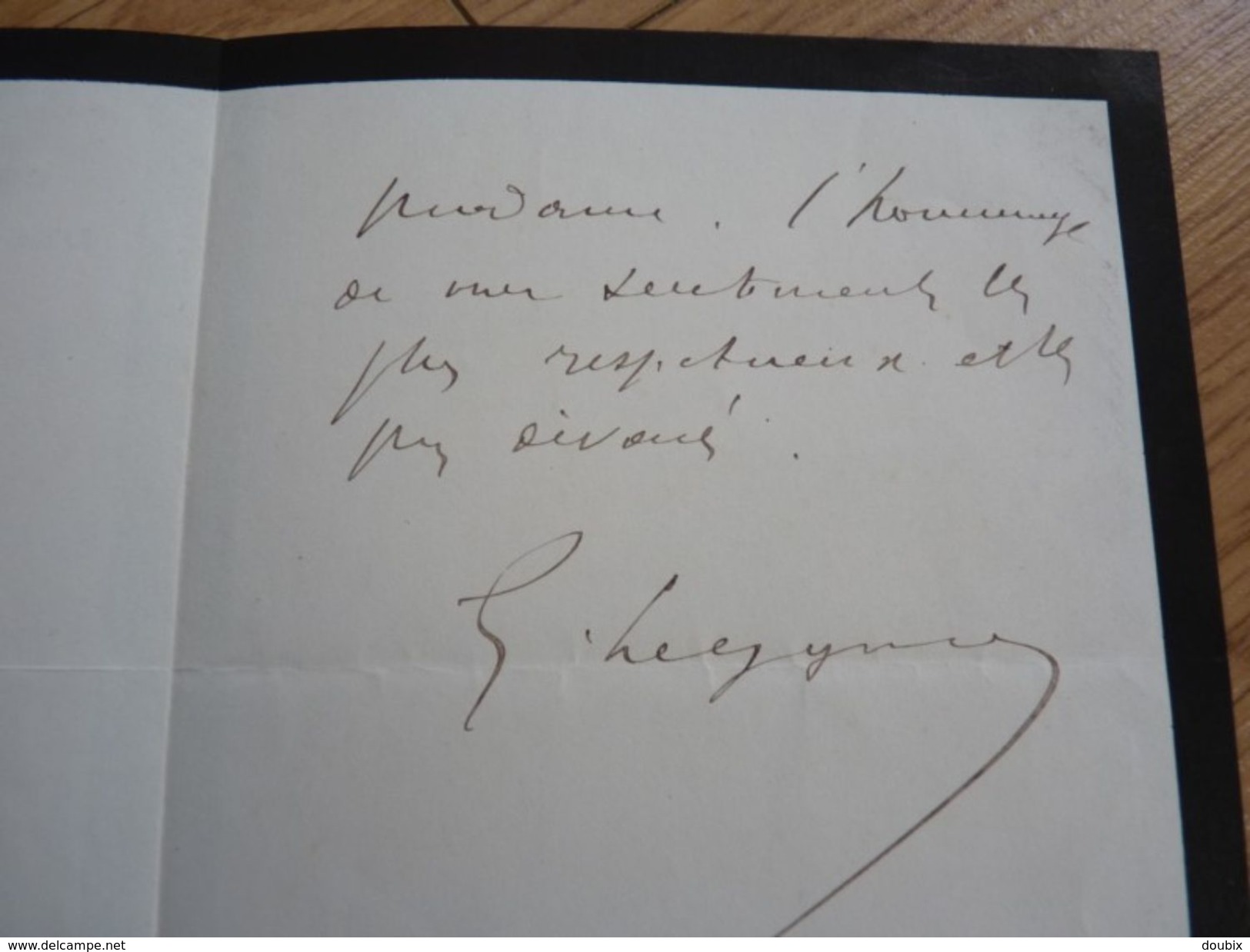 Georges LEYGUES (1857-1933) PRESIDENT Du CONSEIL. Maire VILLENEUVE Sur LOT. Ministre MARINE. Autographe - Autres & Non Classés