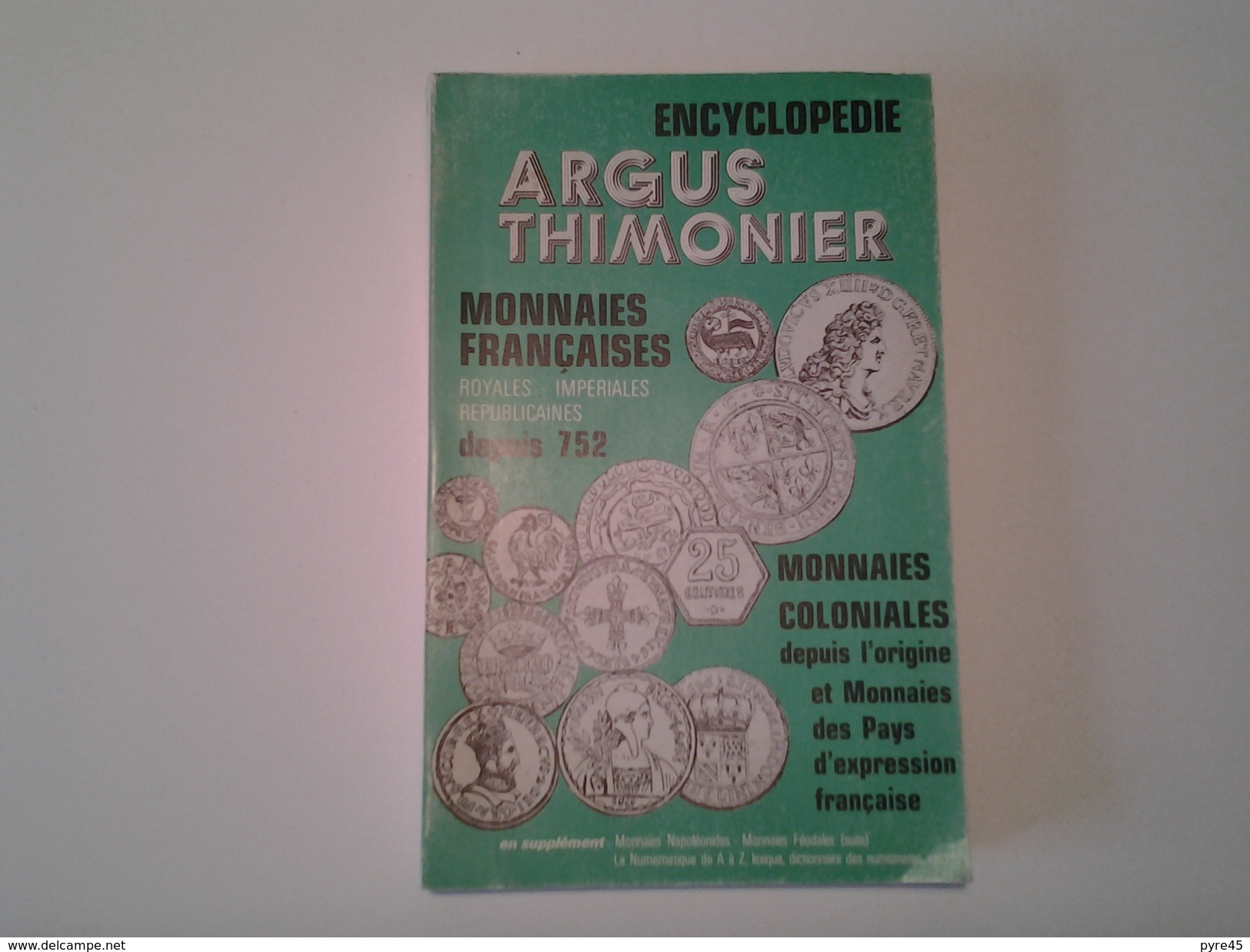 Encyclopédie Argus Thimonier 1975 ( 220 Pages ) - Libros & Software