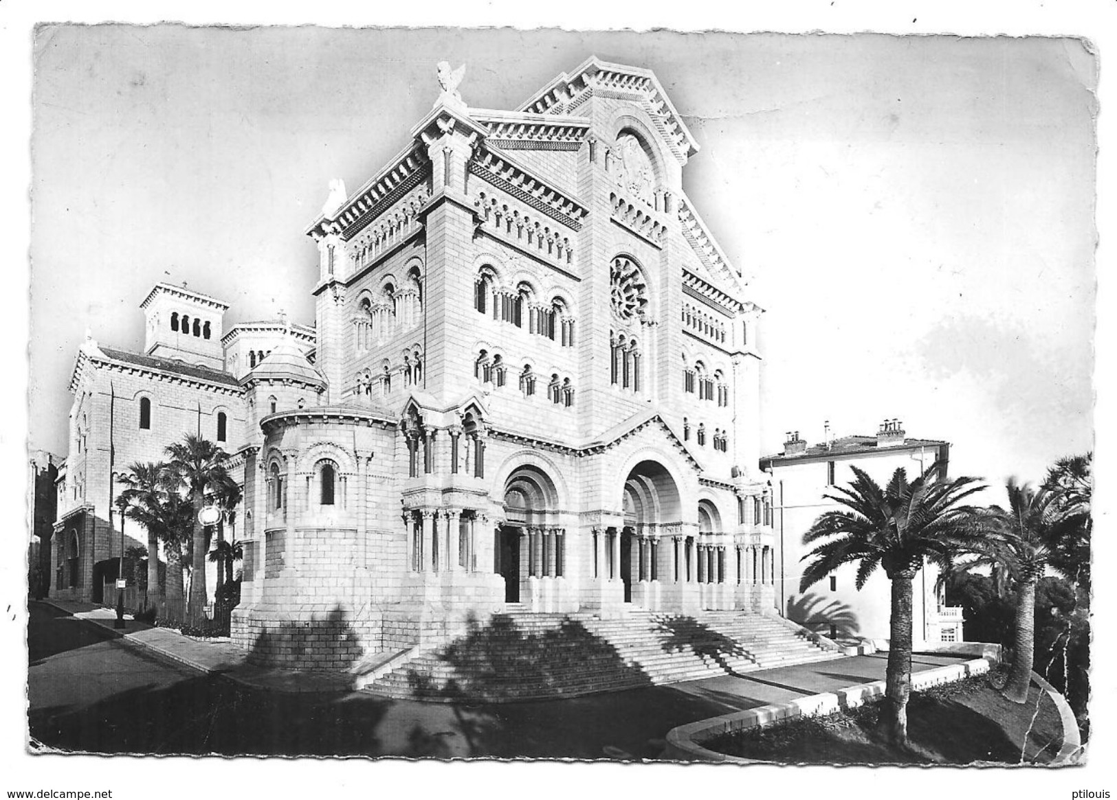 MONACO - La Cathédrale (1875-1894) >>> Voir Tampon Au VERSO "Radio Monte Carlo" - Saint Nicholas Cathedral