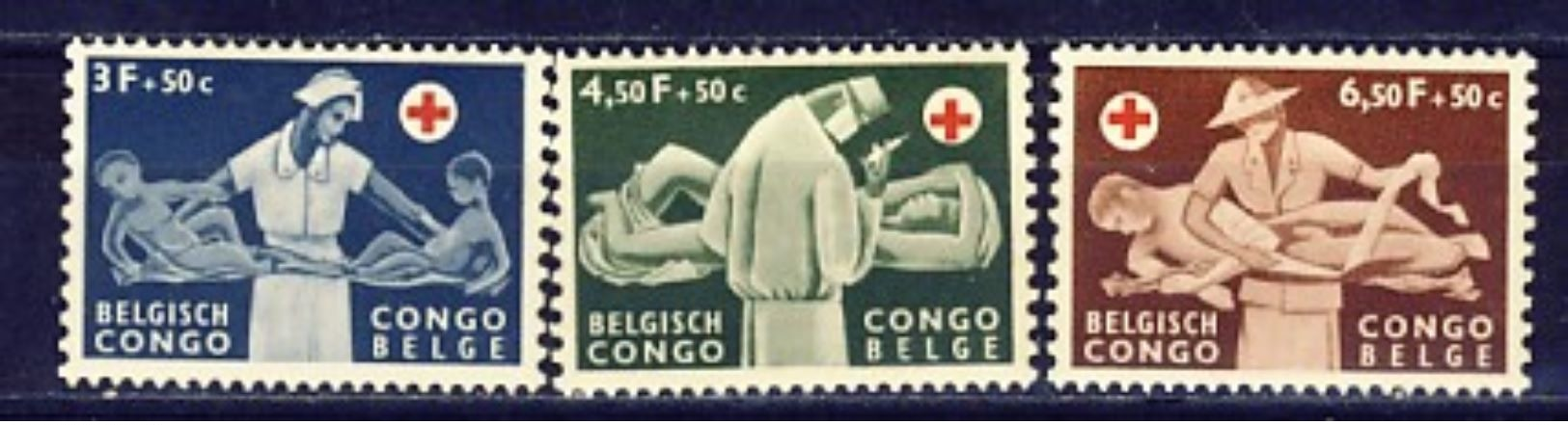 Congo Belge - Belgisch Kongo Nr 341-343  Neufs Avec Charnière - Postfris Met Pakker - MH    (X) - Unused Stamps