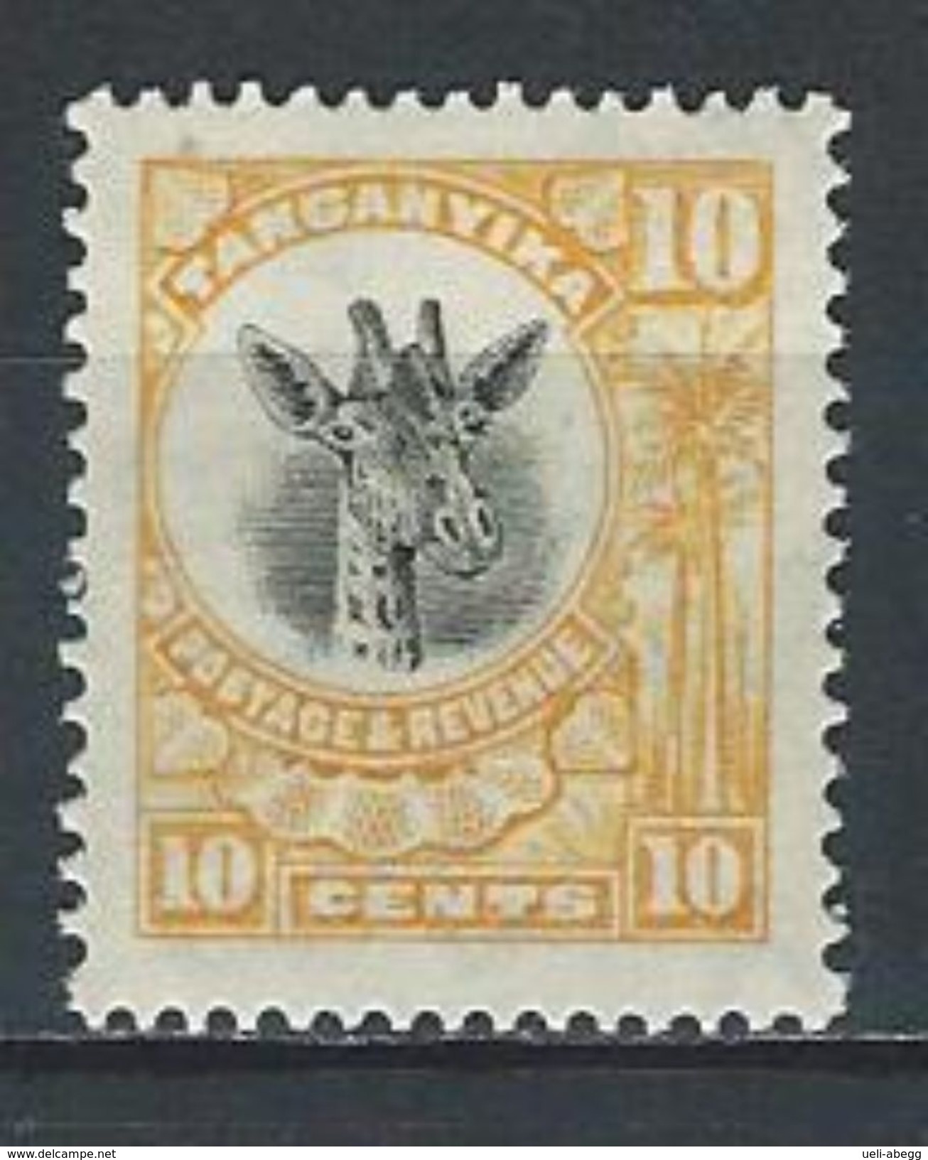 Tanganyika SG 90, Mi 66 * MH - Tanganyika (...-1932)