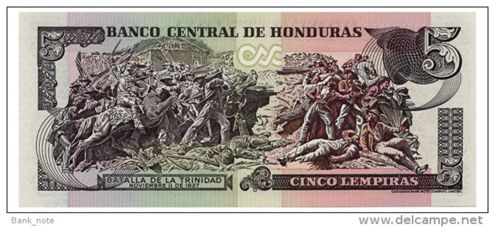 HONDURAS 5 LEMPIRAS 2004 Pick 85 Unc - Honduras