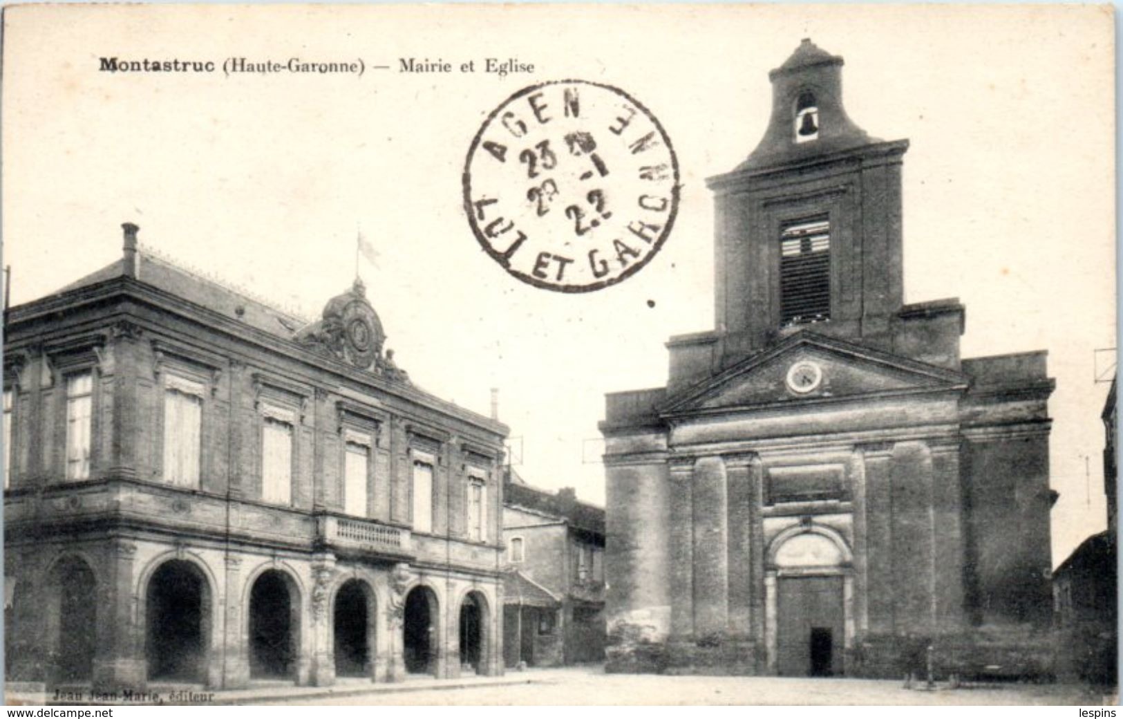 31 - MONTASTRUC --  Mairie Et Eglise - Montastruc-la-Conseillère