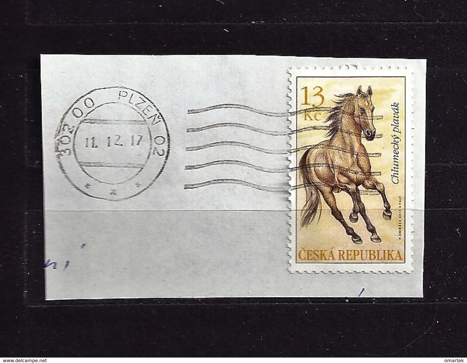 Czech Republic Tschechische Republik 2013 ⊙ Mi 784 Horses - Chlumetzer Dun. C8 - Oblitérés