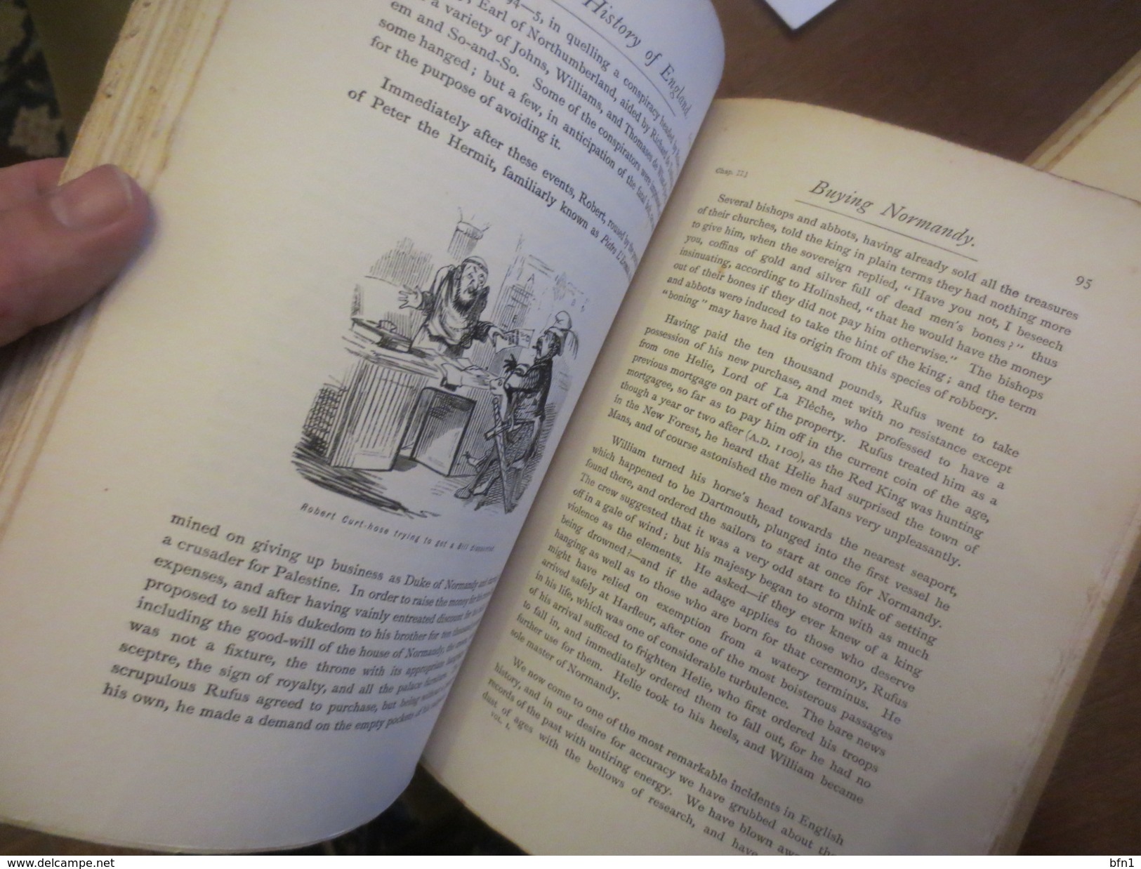 G A BECKETT  1903- Comic History of England. Illustrated By JOHN LEECH-2 VOLUMES -