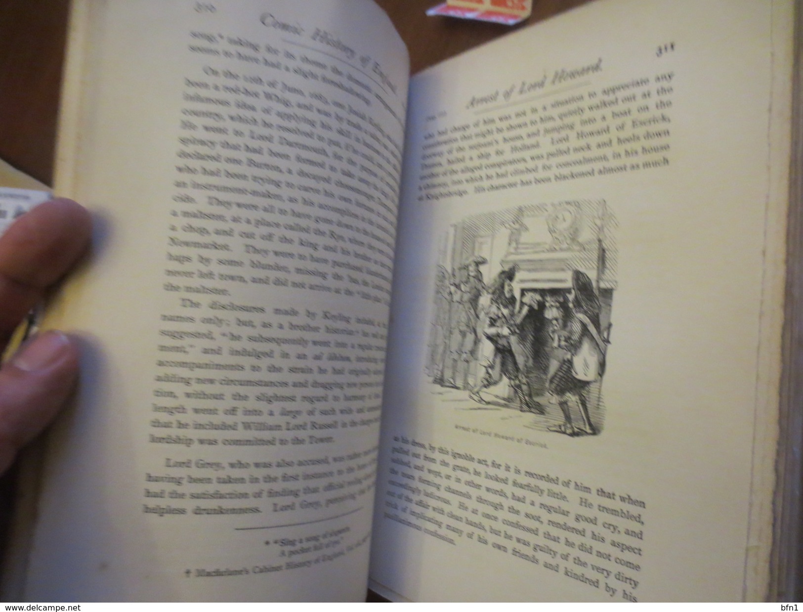 G A BECKETT  1903- Comic History of England. Illustrated By JOHN LEECH-2 VOLUMES -