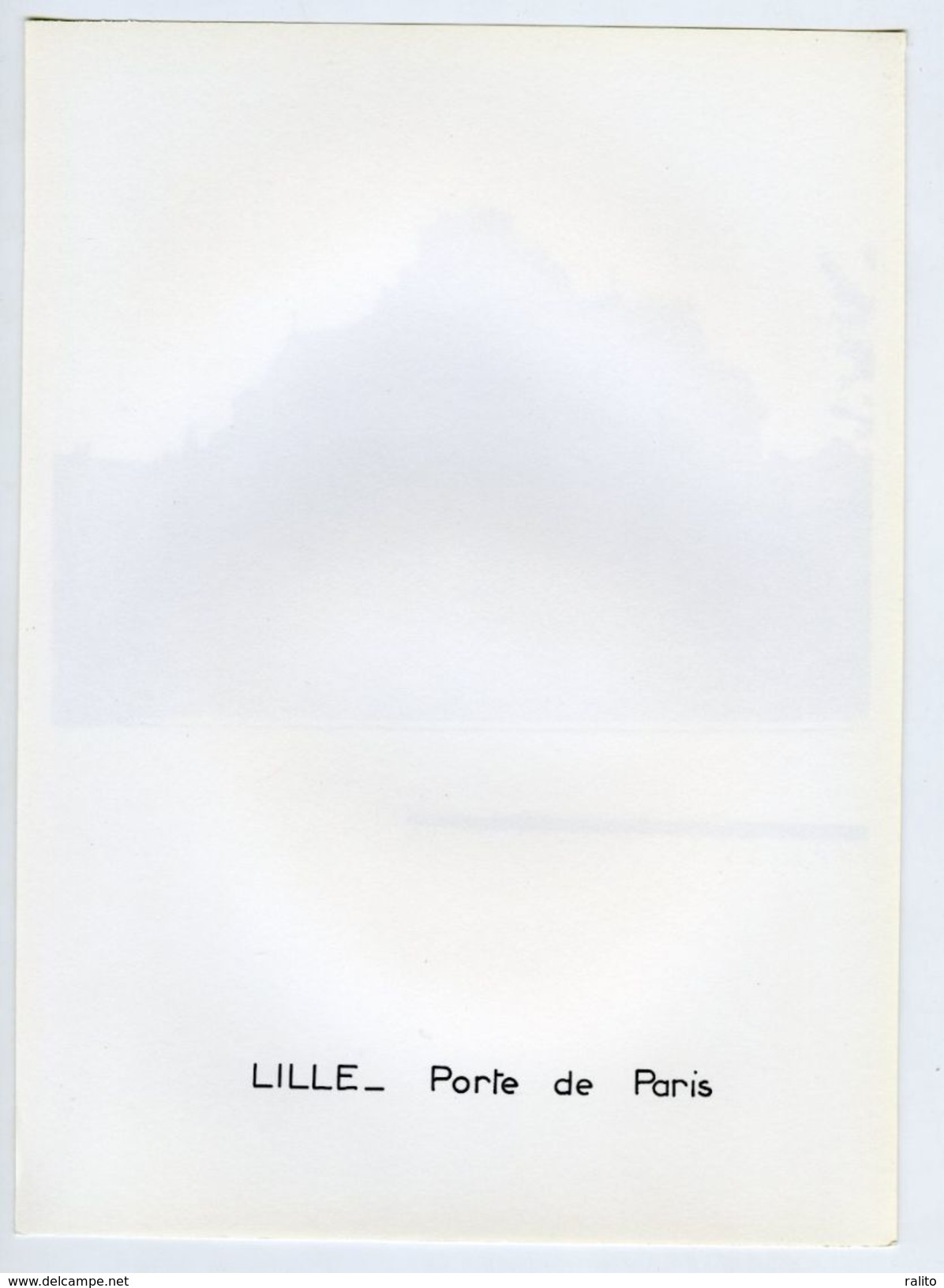 LILLE Porte De Paris Vers 1960 NORD 59 - Grande Photo - Lieux