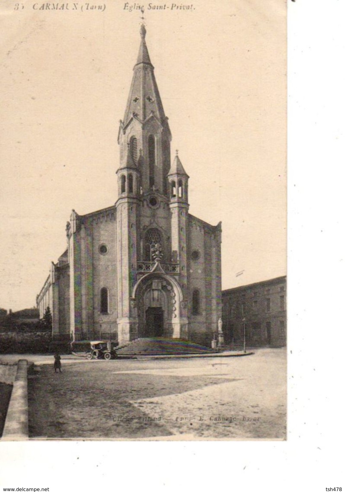 81-----CARMAUX---église Saint-Privat--voir 2 Scans - Carmaux