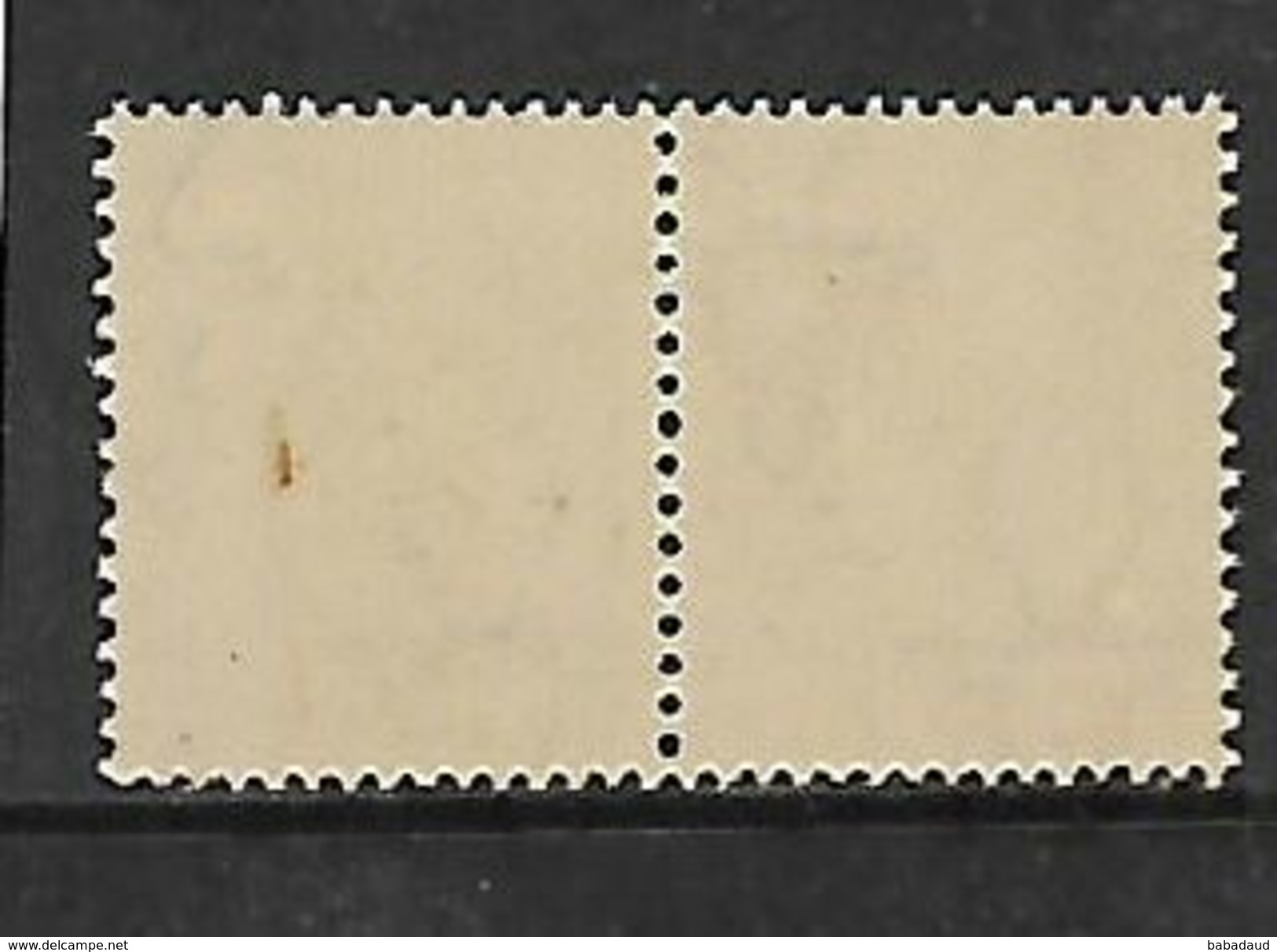 South Africa, 1943, War Effort, Signaller,  1/3 Olive-brown, Pair, , MNH** - Unused Stamps