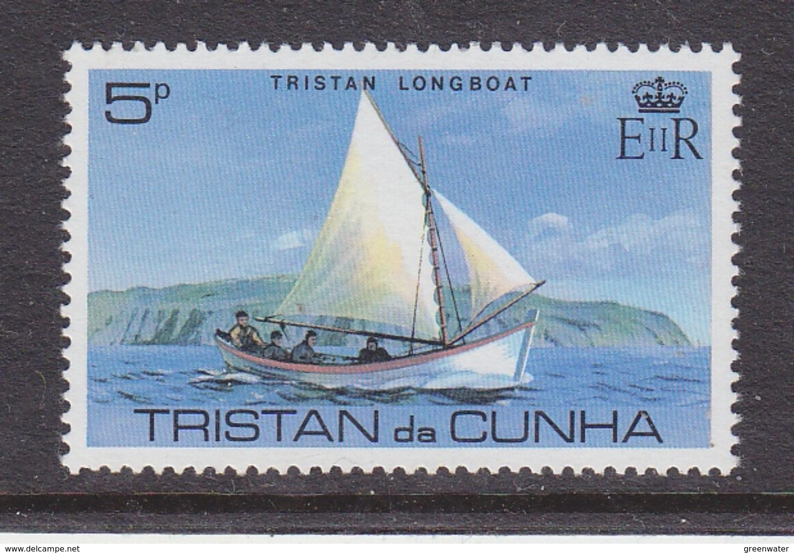 Tristan Da Cunha Tristan Longboat 1v ** Mnh (37253A) - Tristan Da Cunha