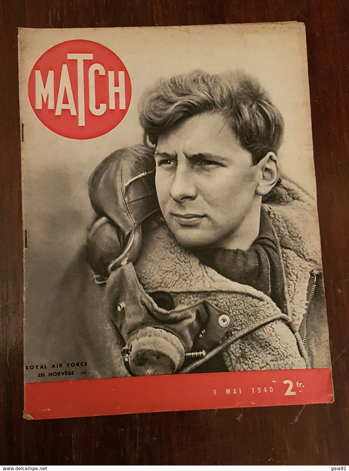 PARIS MATCH  9   MAI  1940 - 1900 - 1949