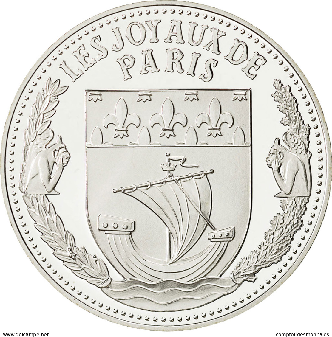 France, Medal, Les Joyaux De Paris, L'Opéra Garnier, Arts & Culture, FDC - Autres & Non Classés