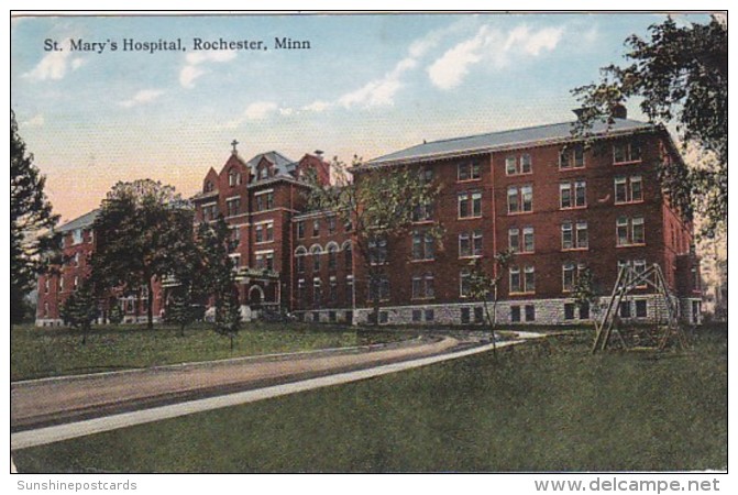 Minnesota Rochester St Mary's Hospital 1914 - Rochester