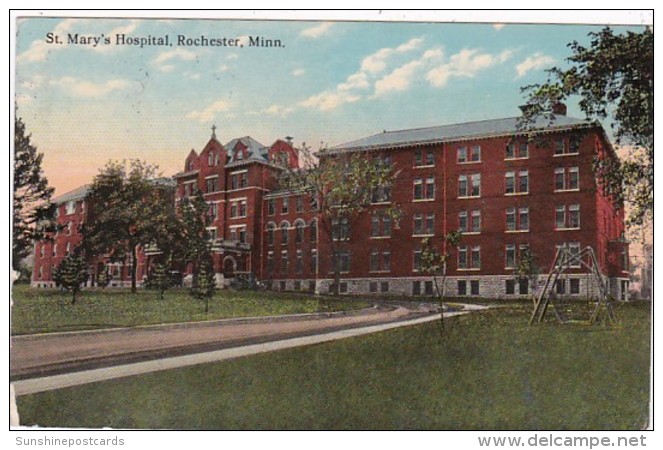 Minnesota Rochester St Mary's Hospital 1913 - Rochester