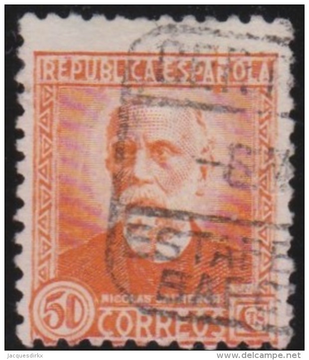 Spain    .            Yvert     507A           .                      O            .               Cancelled - Used Stamps