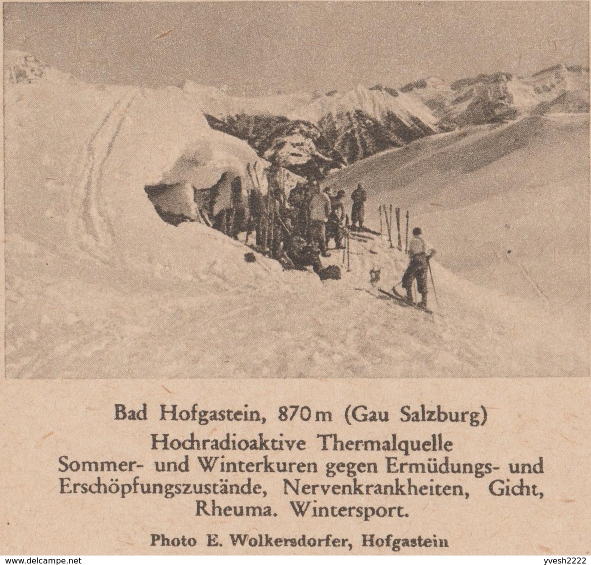 Allemagne Et Autriche 1940 Et 1942. Entiers Postaux Touristiques Perforés Druckprobe, Ski Et Funiculaire - Skiing