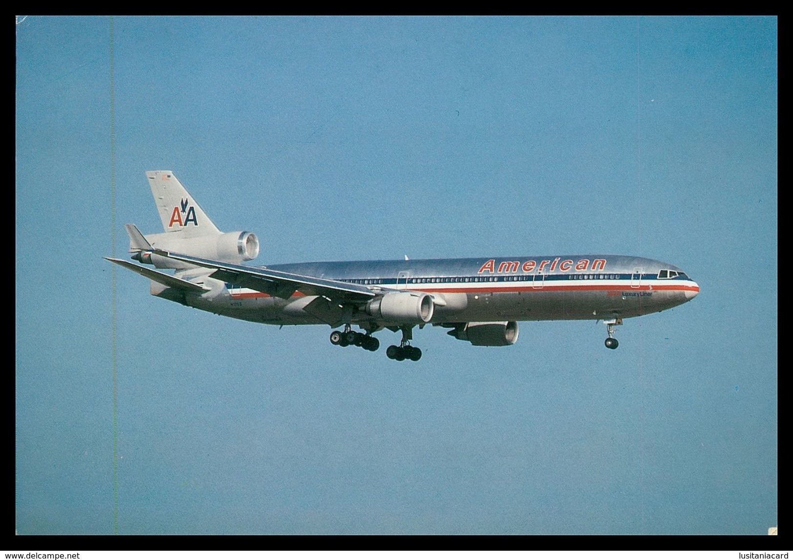 AIRPLANES - MODERN ERA - «AMERICAN AIRLINES» M.D. 11 ( N-1753). Carte Postale - 1946-....: Modern Era