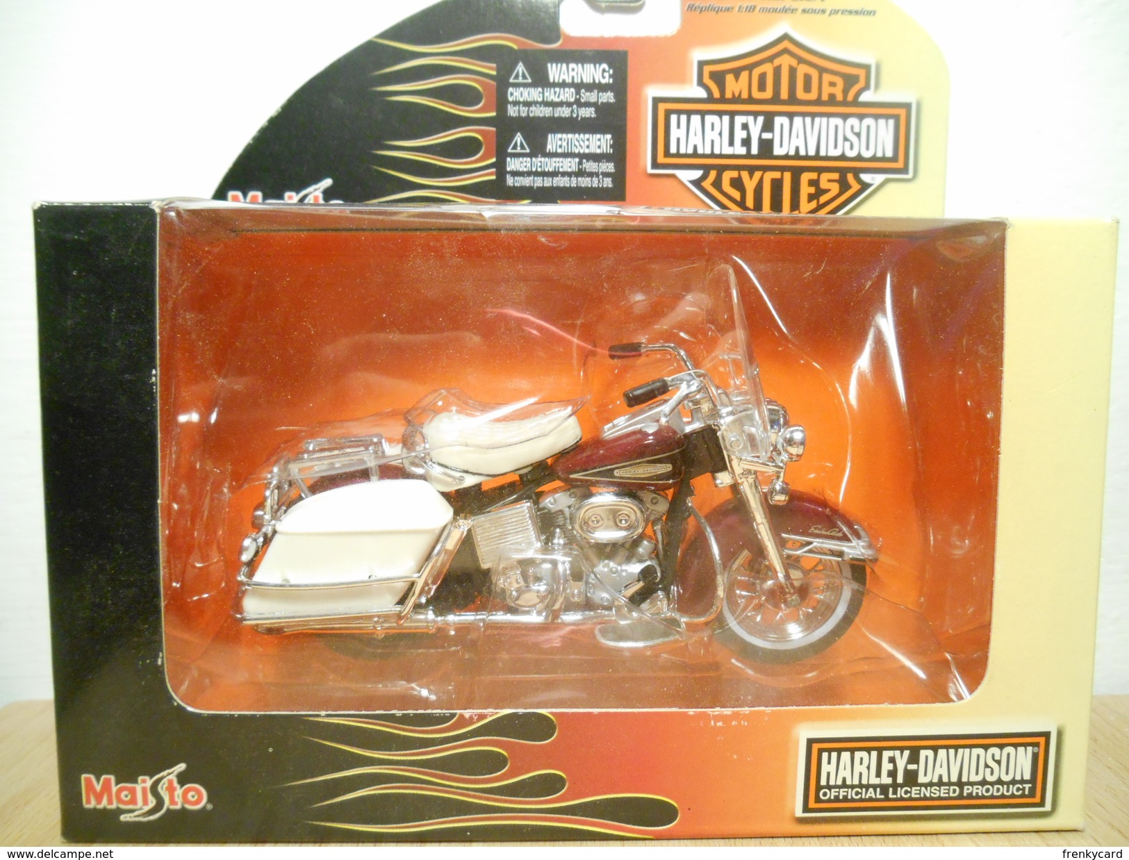 Maisto Harley-davidson 1:18  1968 Flh Electra Glide - Motos