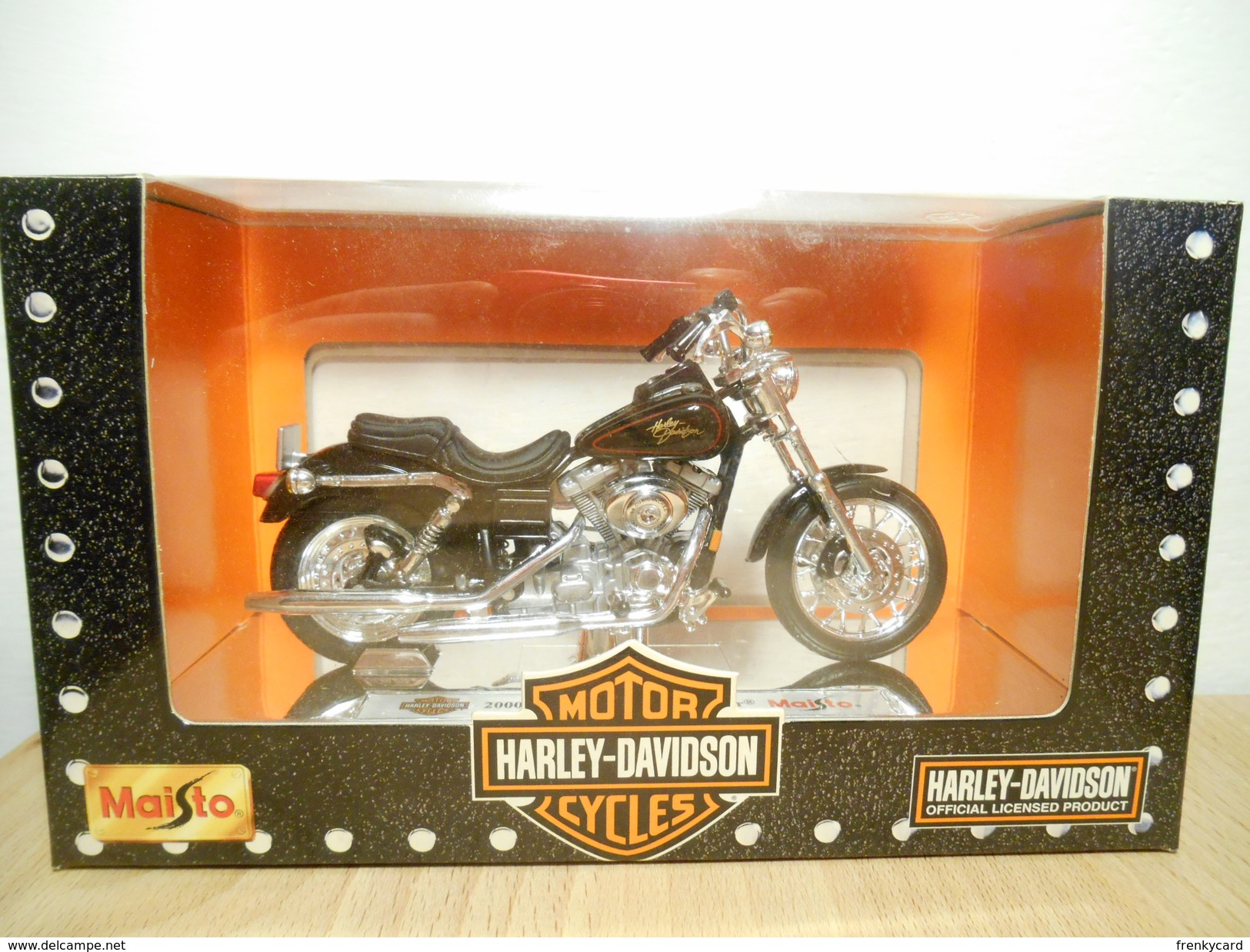 Maisto Harley-davidson 1:18  2000 Fxdl Dyna Low Rider - Motorräder