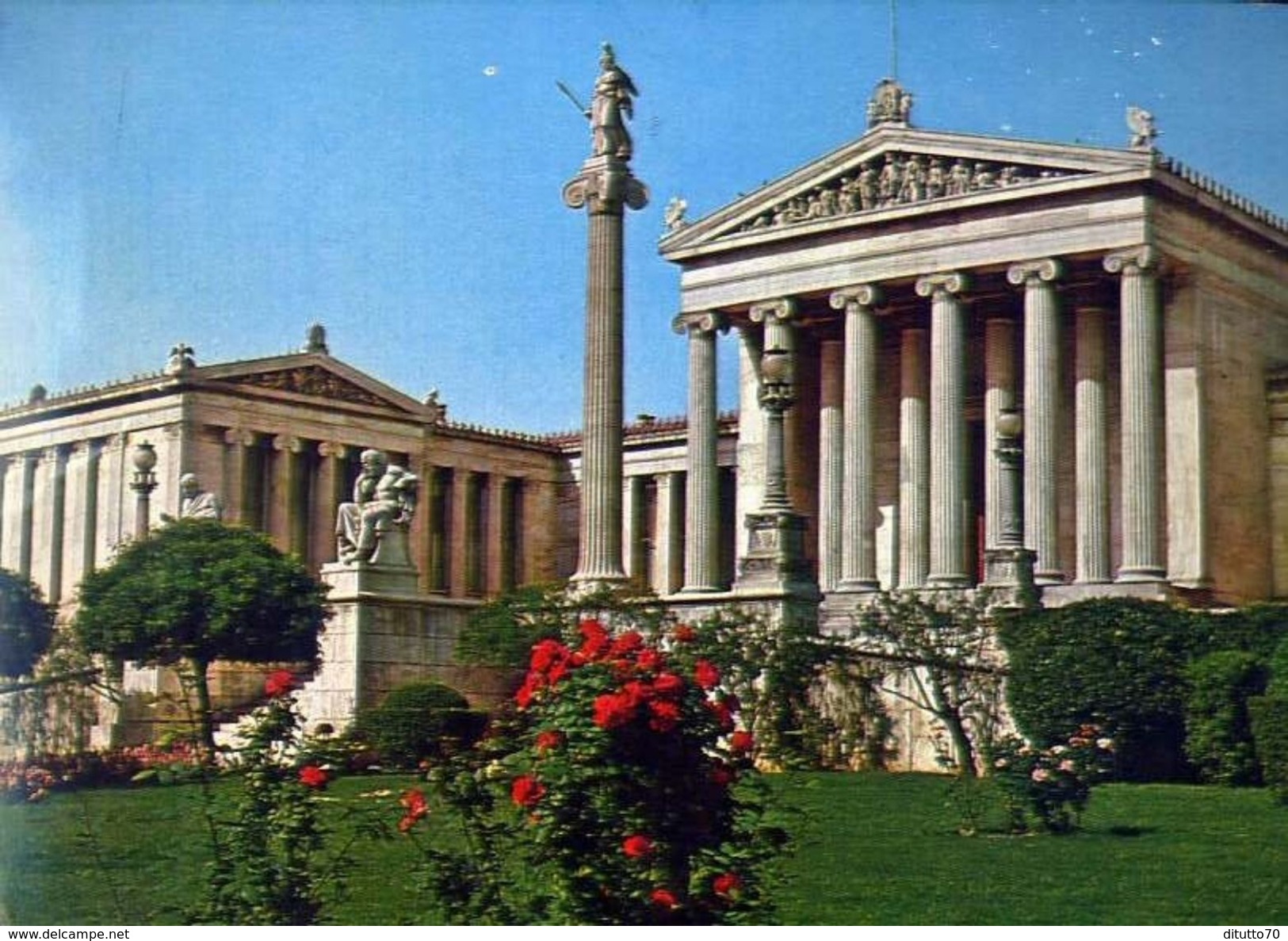 Athenes - The Academy - Formato Grande Viaggiata – E 3 - Grecia