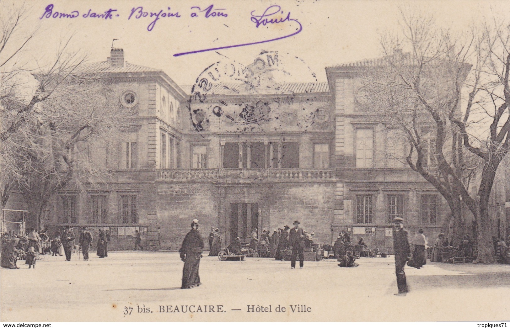 BEAUCAIRE 30 VUES DIVERSES VOIR DETAIL BEAU LOT DE 7 BELLES CARTES RARE !!! - Beaucaire