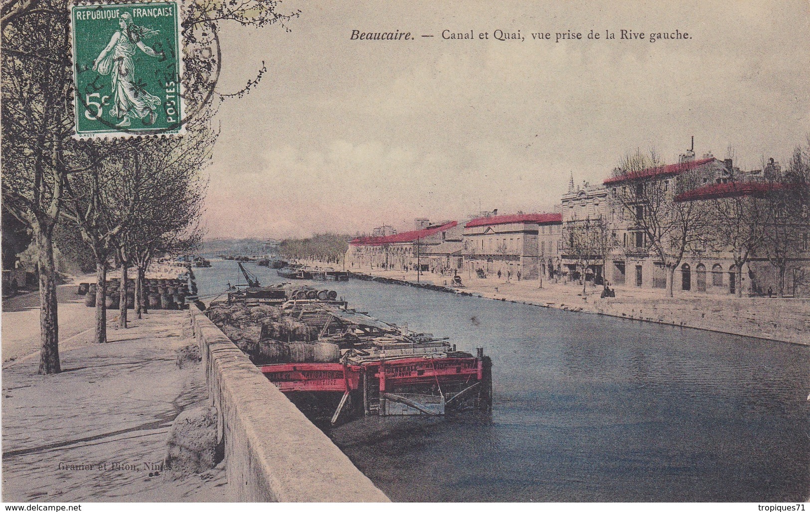 BEAUCAIRE 30 VUES DIVERSES VOIR DETAIL BEAU LOT DE 7 BELLES CARTES RARE !!! - Beaucaire