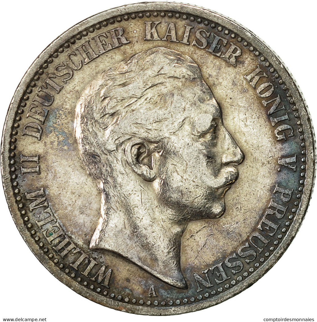 Monnaie, Etats Allemands, PRUSSIA, Wilhelm II, 2 Mark, 1906, Berlin, SUP - Altri & Non Classificati
