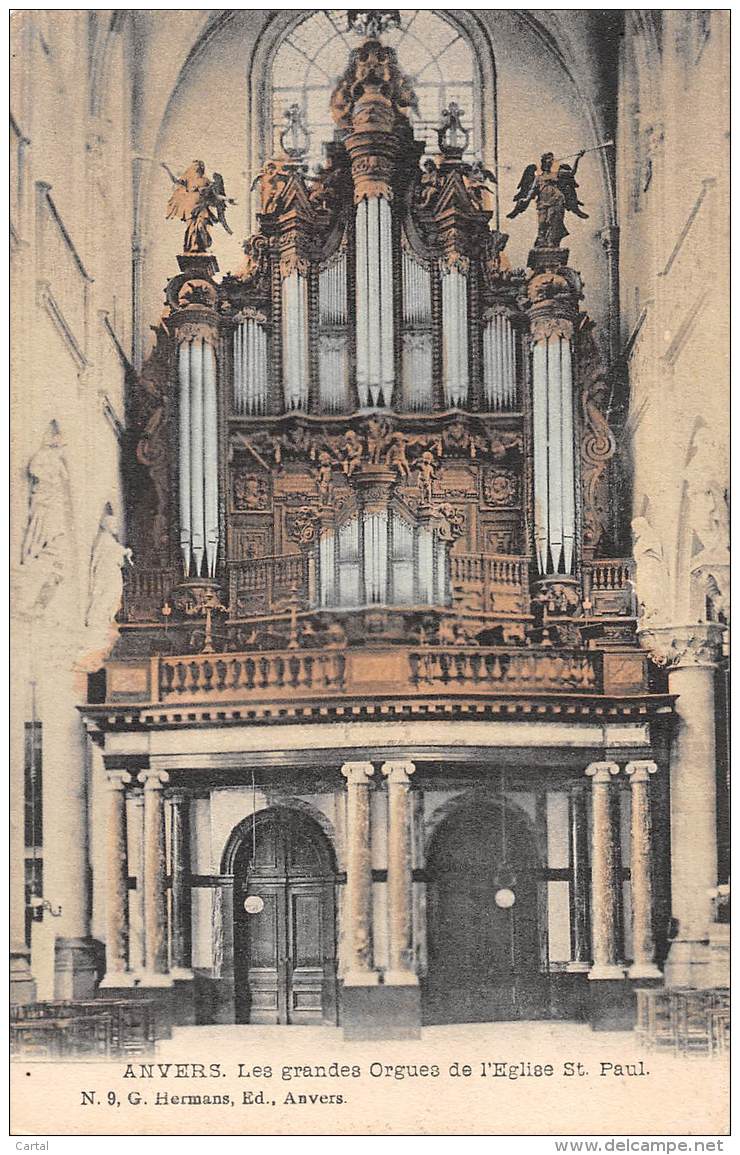 ANVERS - Les Grandes Orgues De L'Eglise St. Paul - Antwerpen