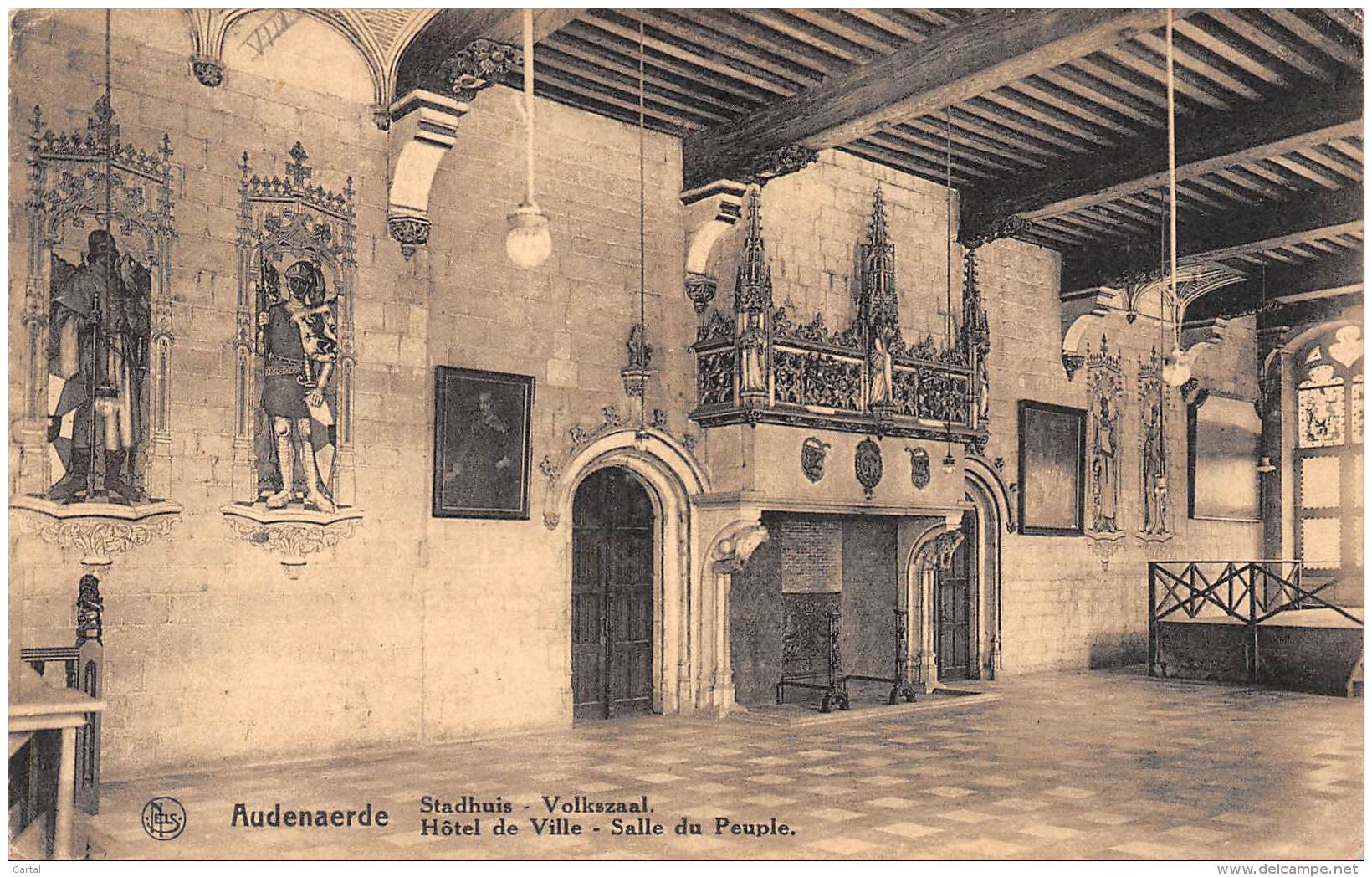 AUDENAERDE - Stadhuis - Volkszaal - Oudenaarde