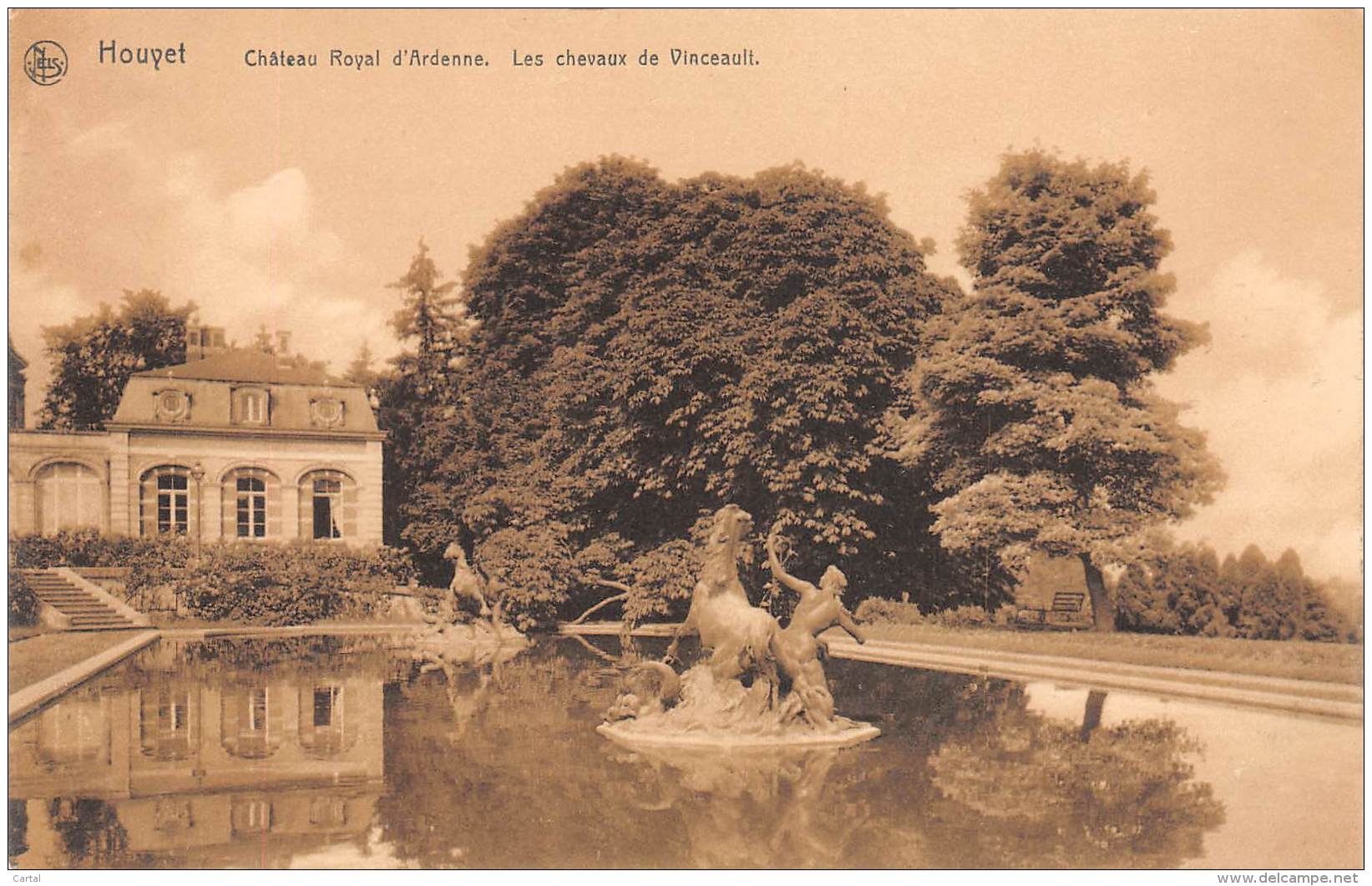 HOUYET - Château Royal D'Ardenne.  Les Chevaux De Vinceault - Houyet