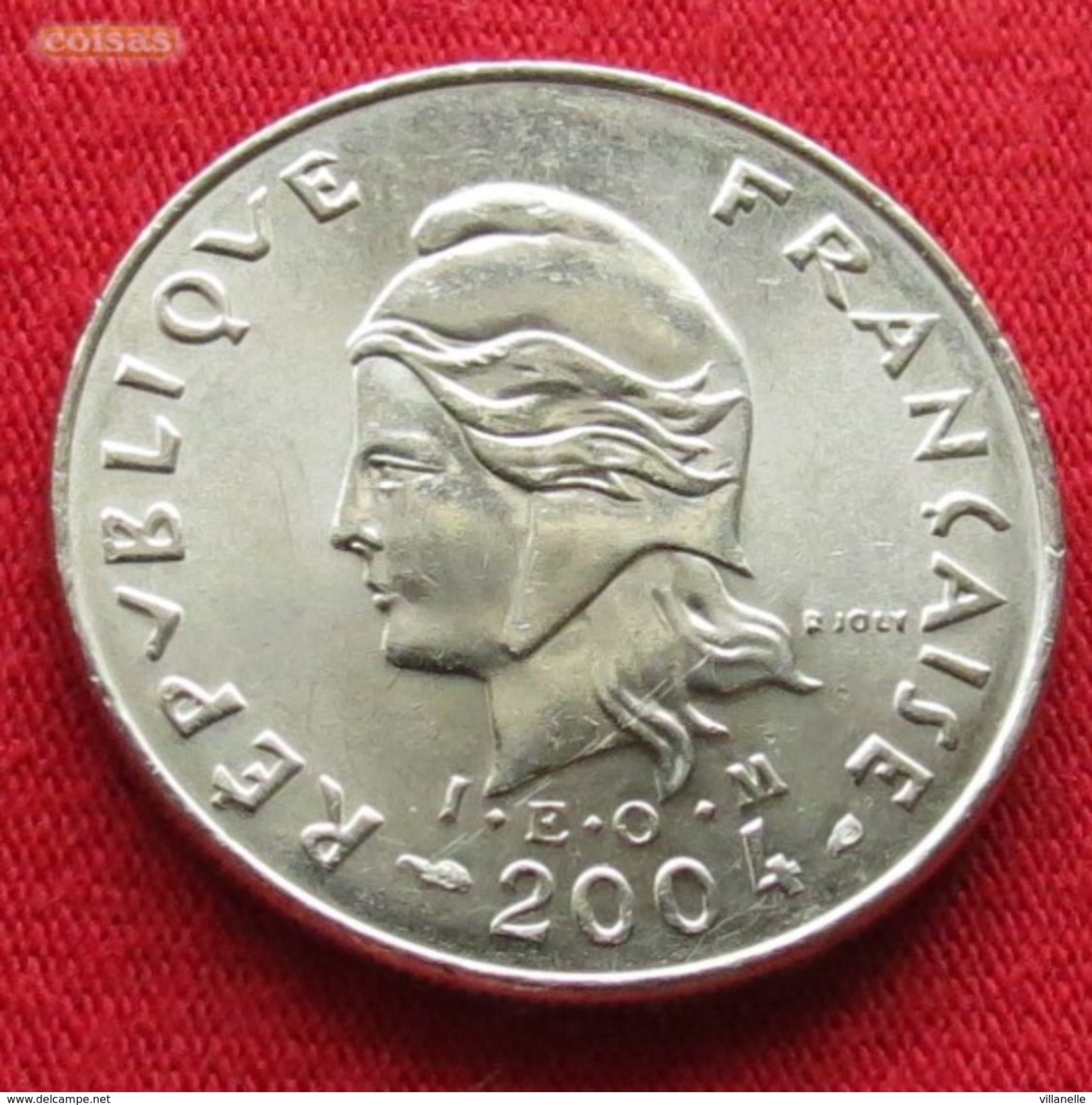 French Polynesia 10 Francs 2004 KM# 8  Polynesie Polinesia - Polynésie Française