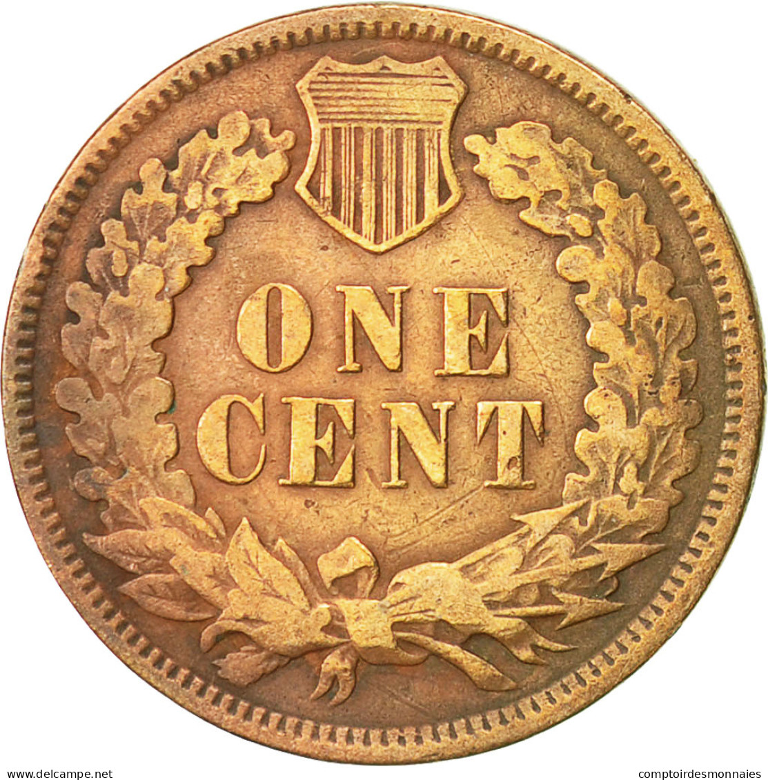 Monnaie, États-Unis, Indian Head Cent, Cent, 1874, U.S. Mint, Philadelphie - 1859-1909: Indian Head