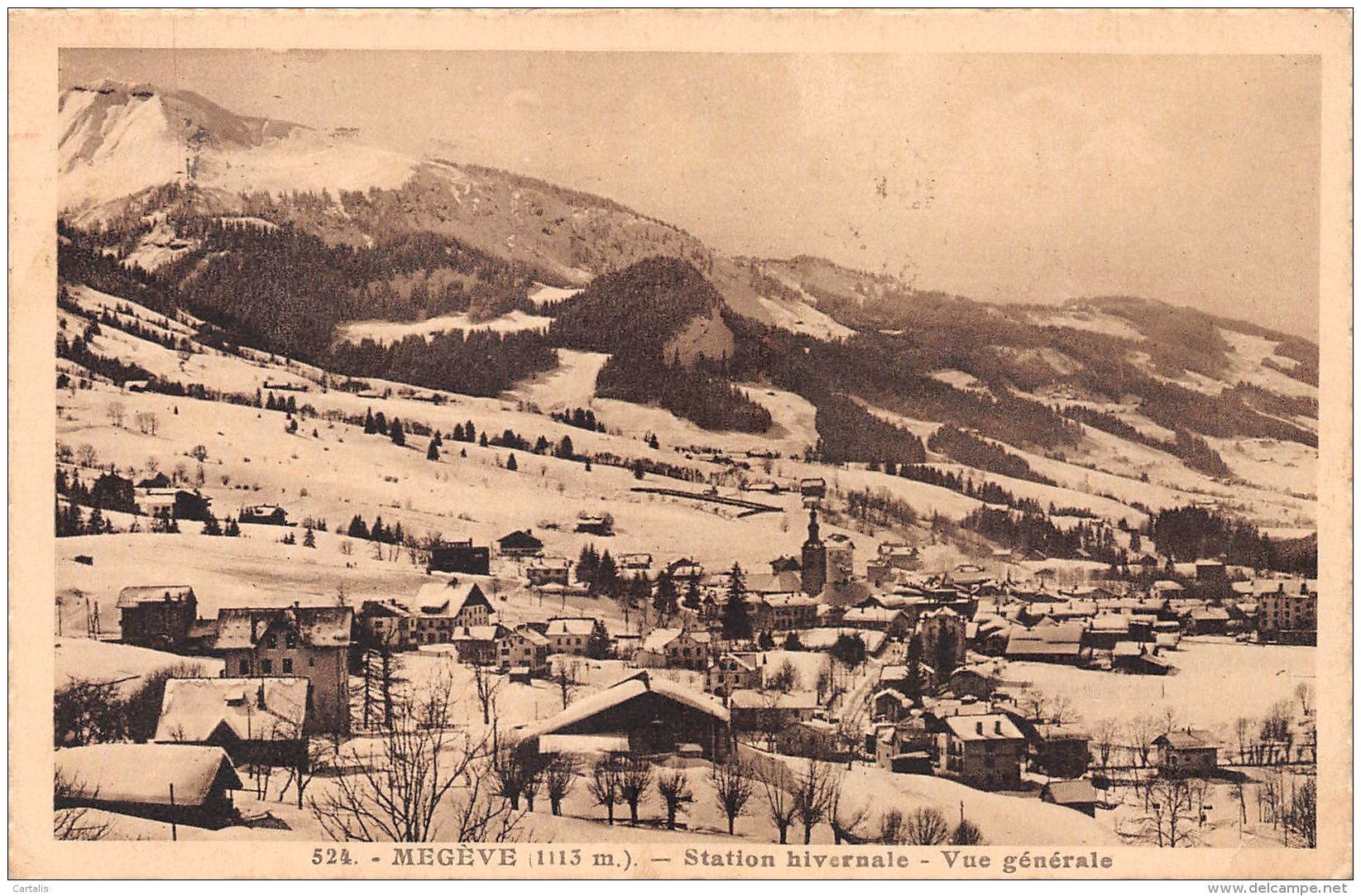 74-MEGEVE-N°C-3589-E/0291 - Megève