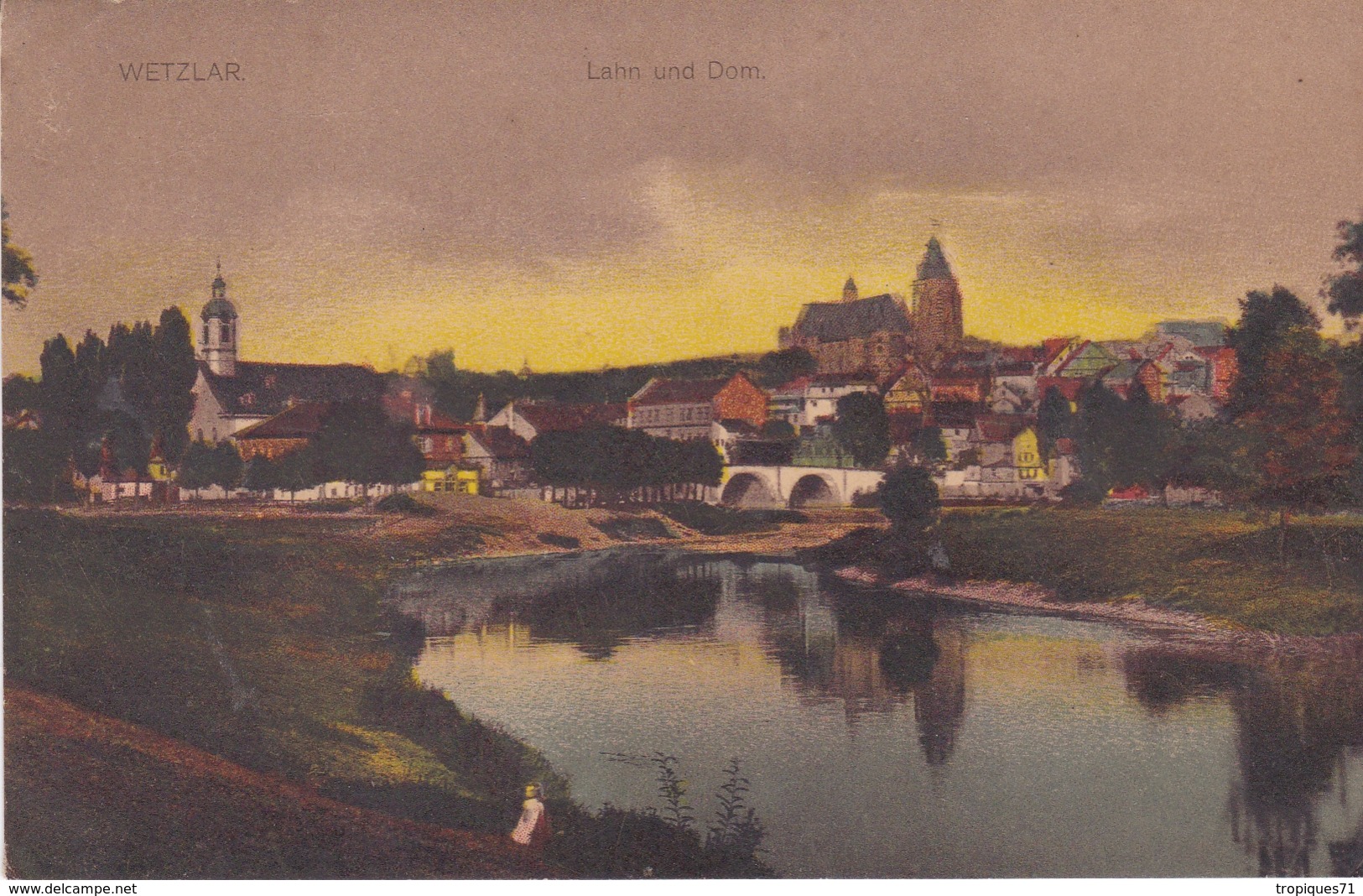 ALLEMAGNE HESSE WETZLAR LAHN UND DOM BELLE CARTE RARE !!! - Wetzlar