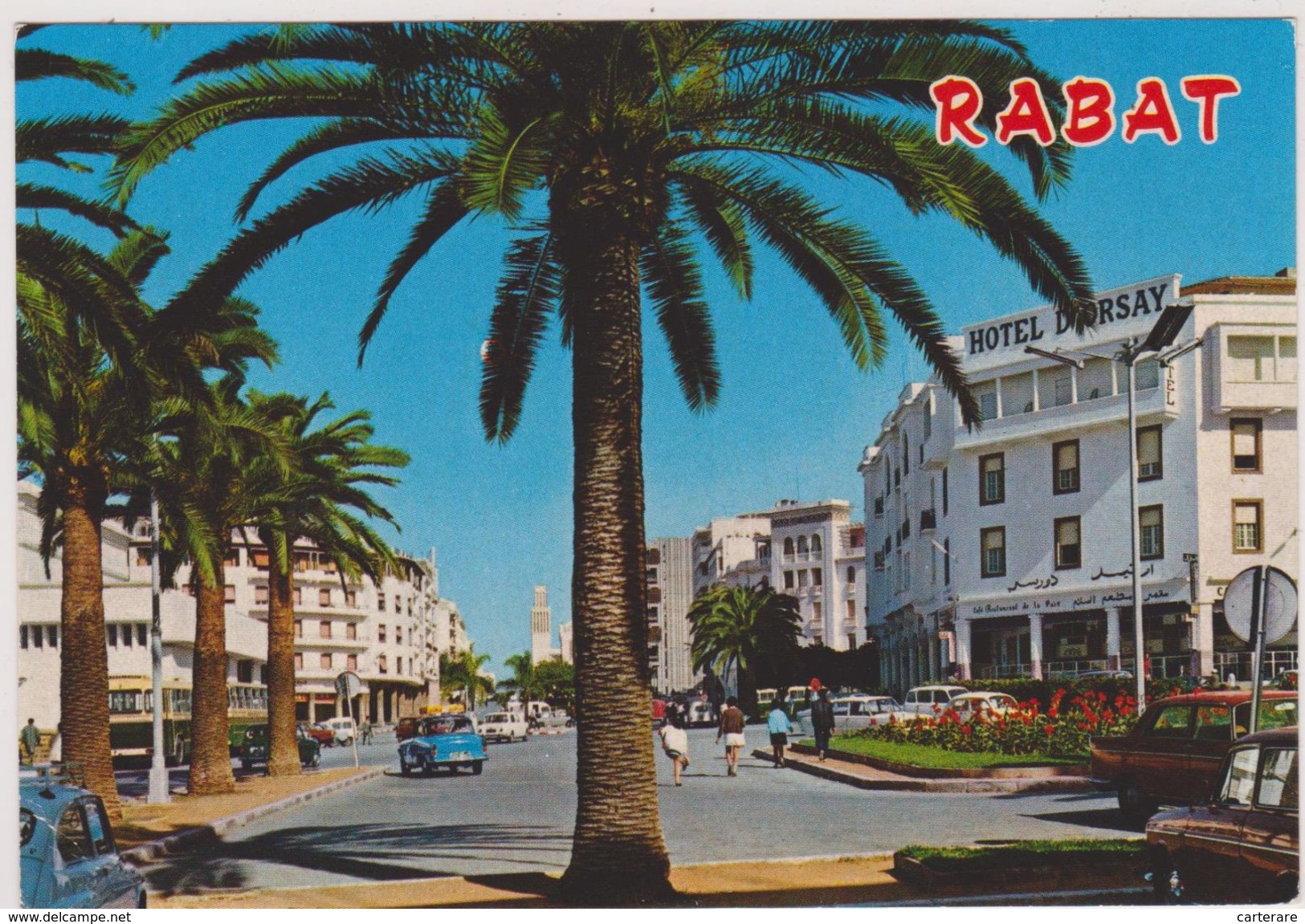 MAROC,RABAT,PALMIER,HOTEL DORSAY - Rabat