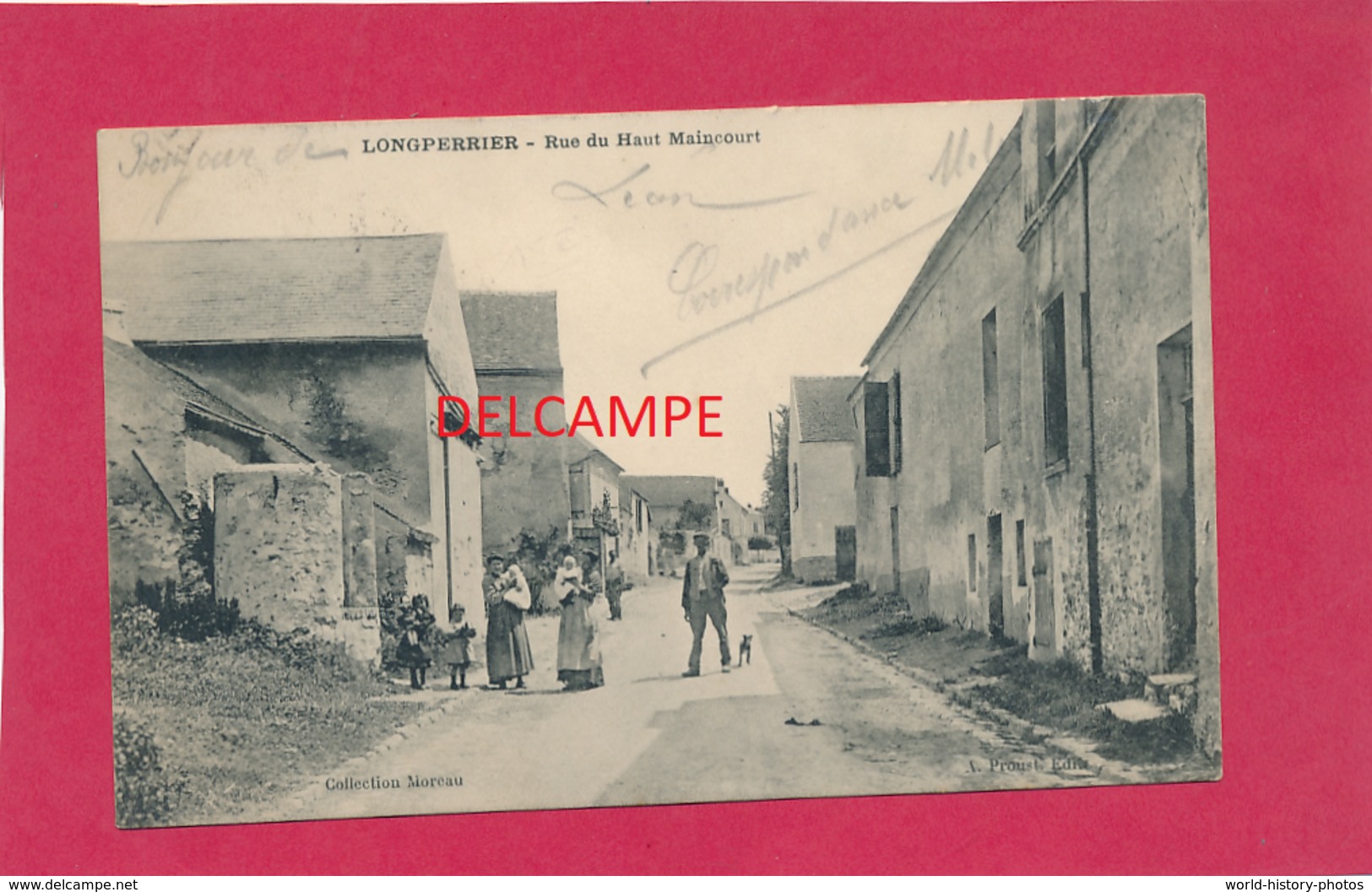 CPA  - LONGPERRIER   (Seine Et Marne) -  Rue Du Haut Maincourt - Autres & Non Classés