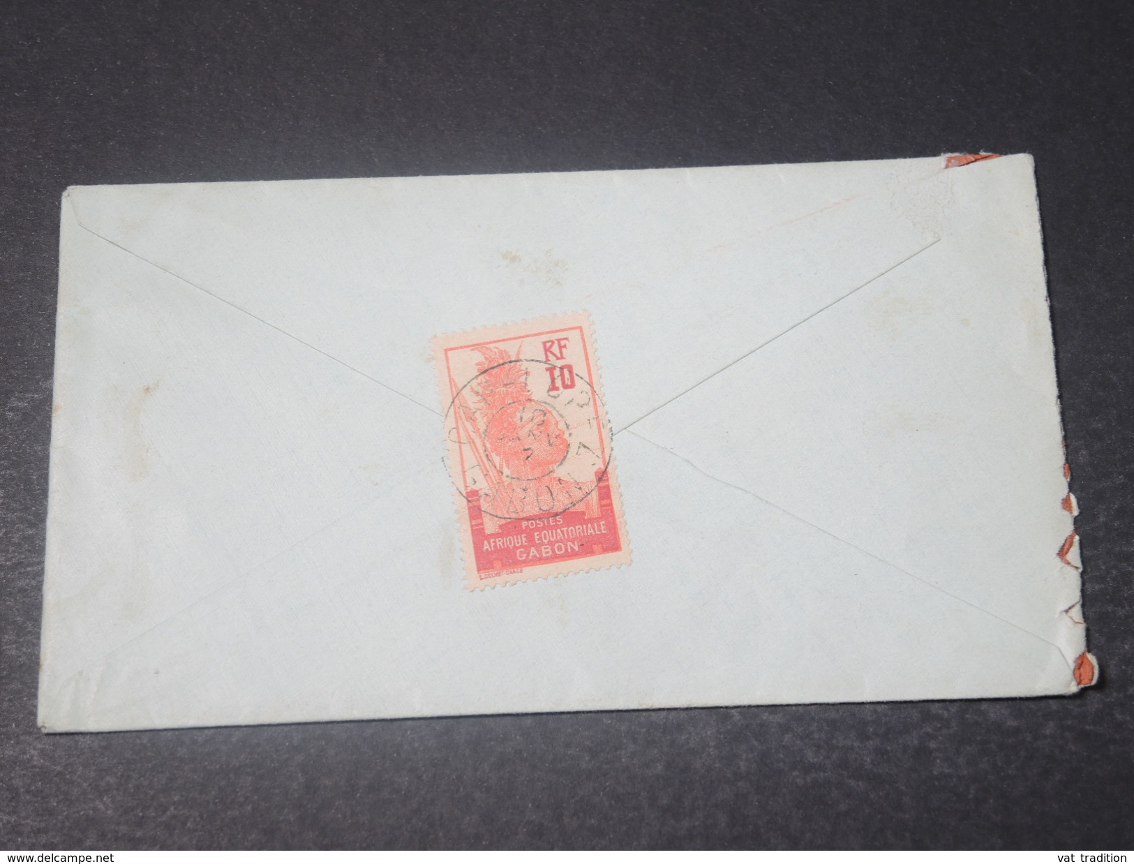 GABON - Enveloppe De Cap Lopez Pour La France En 1917 - L 11249 - Lettres & Documents