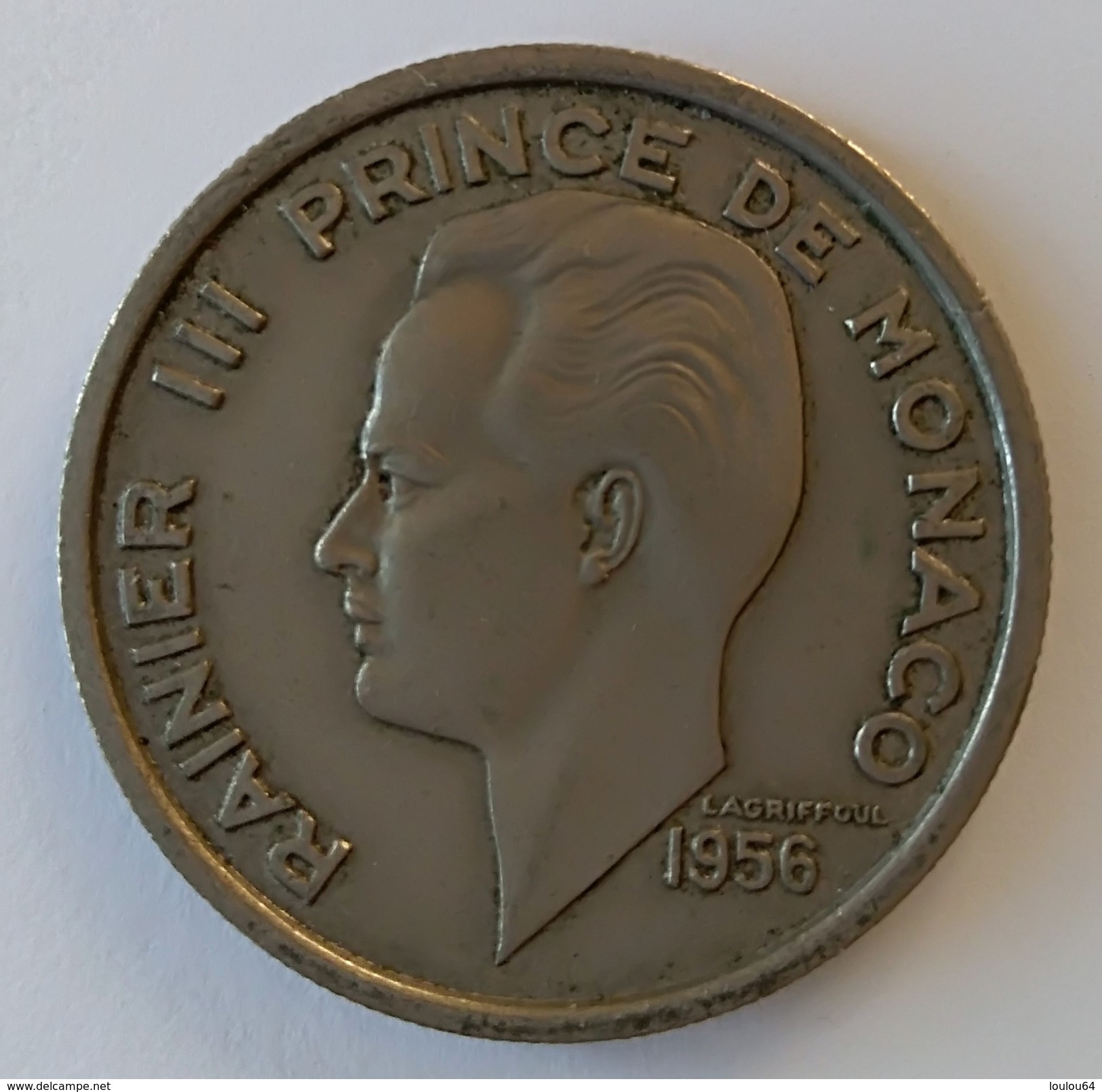 MONACO - 100 Francs 1956 - RAINIER III - - 1949-1956 Franchi Antichi